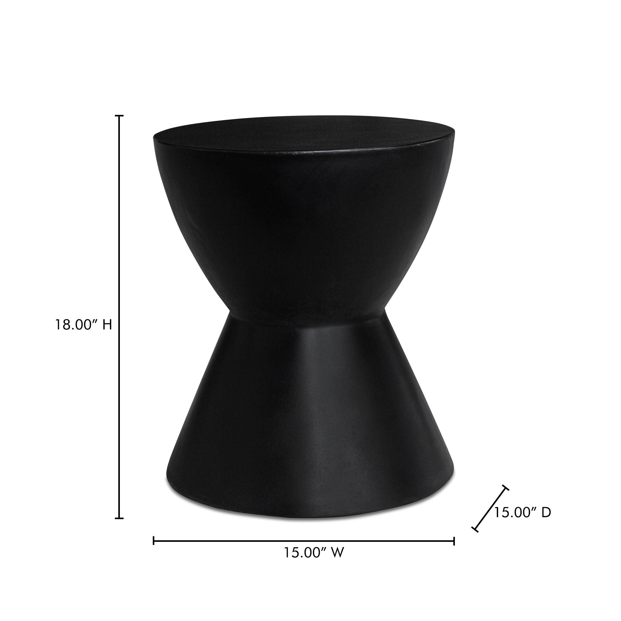 Hourglass stool hotsell