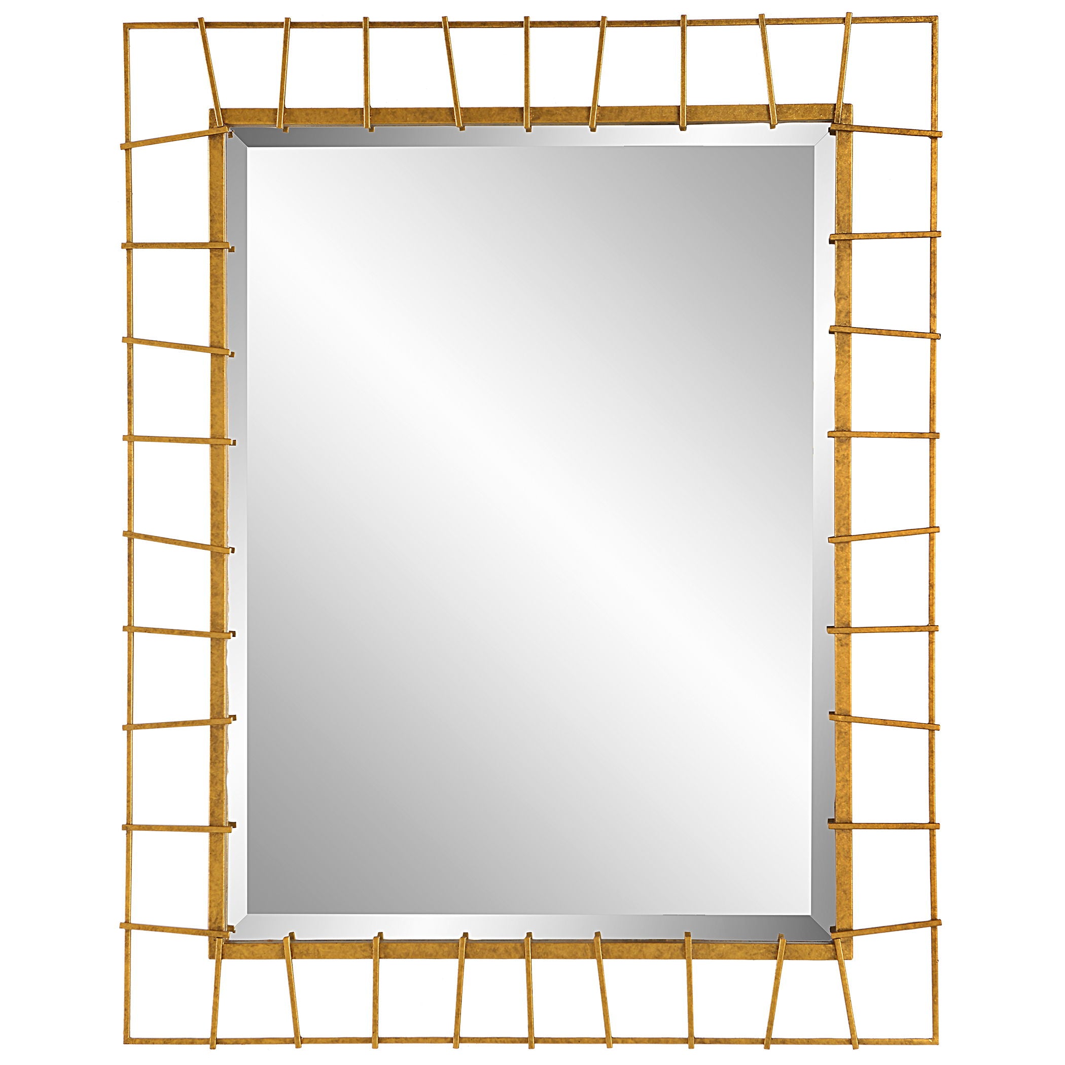 Townsend - Mirror - Antiqued Gold
