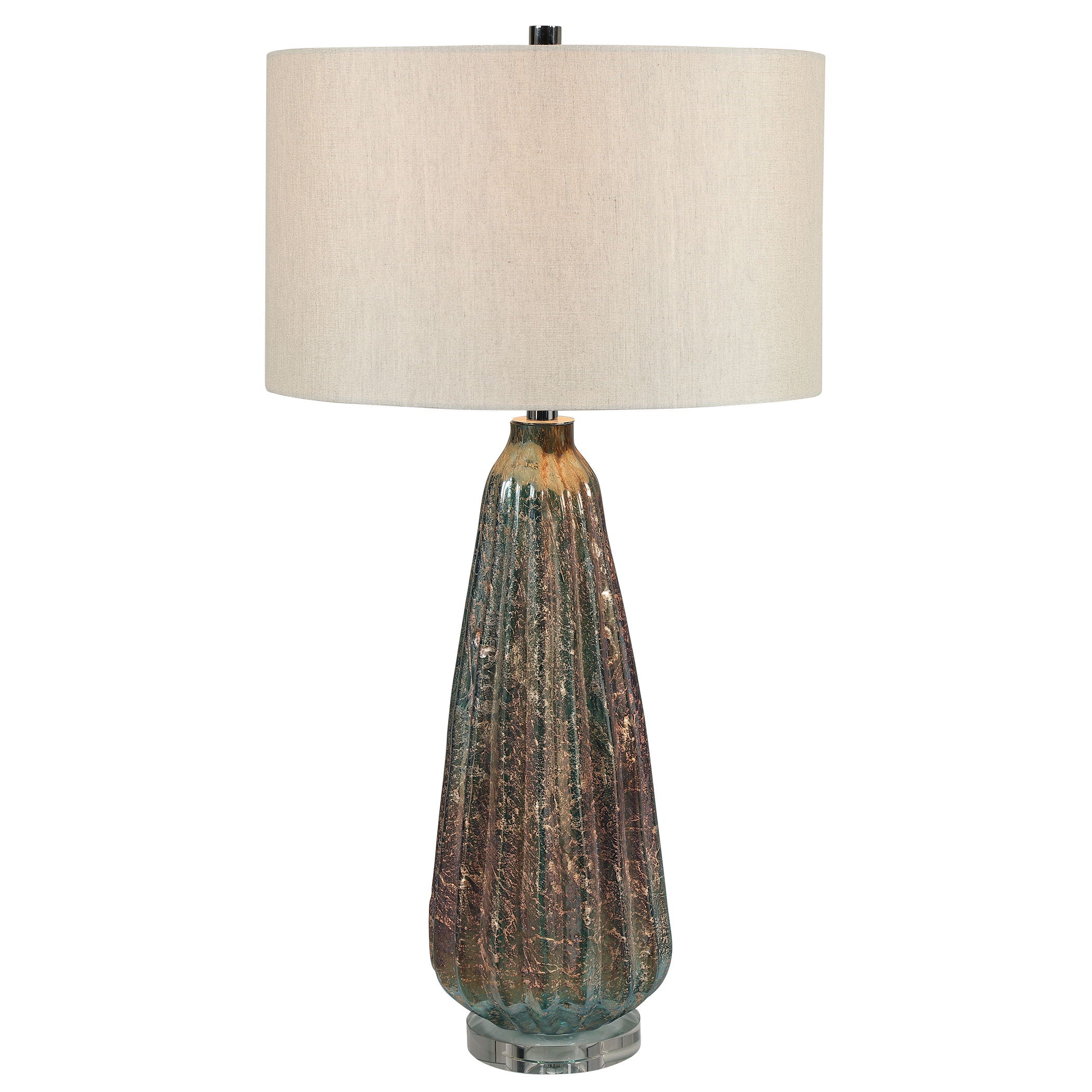 Mondrian - Rust Table Lamp - Light Brown