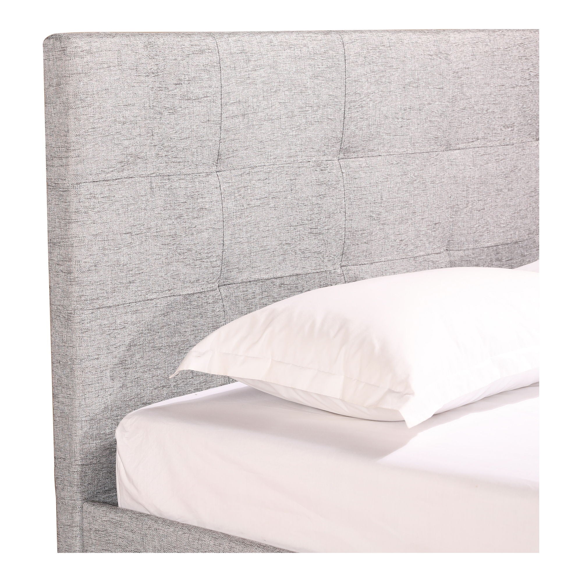 Eliza - King Bed Upholstery - Gray