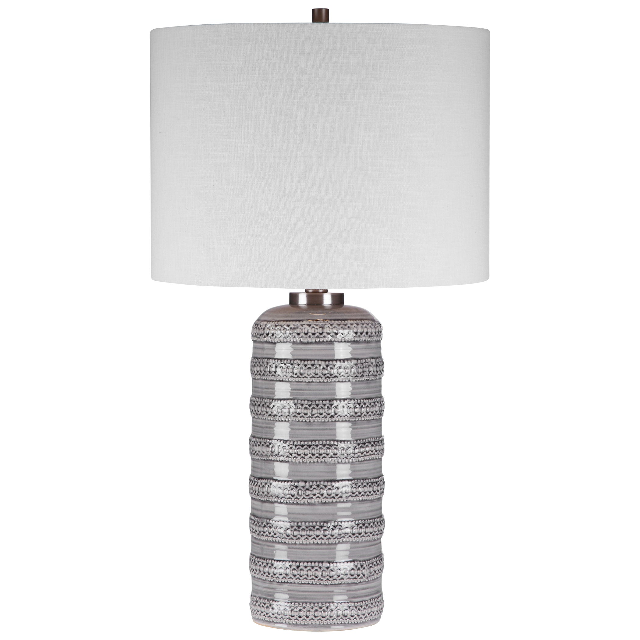 Alenon - Table Lamp - Light Gray