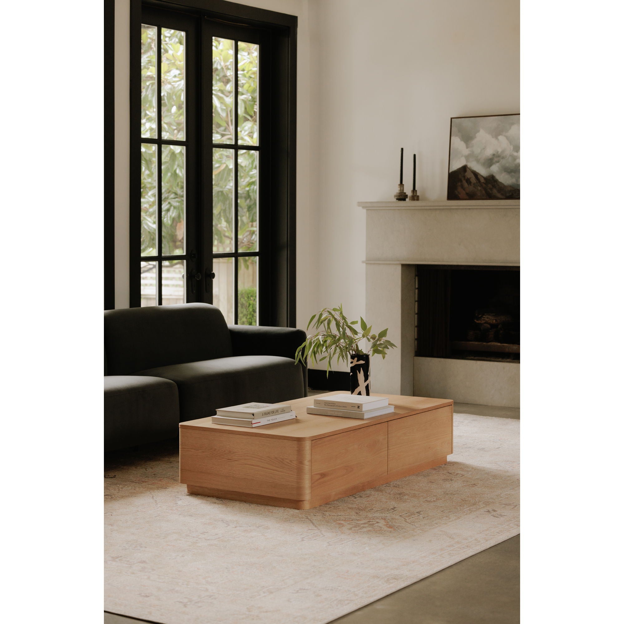 Round Off - Coffee Table - Light Brown
