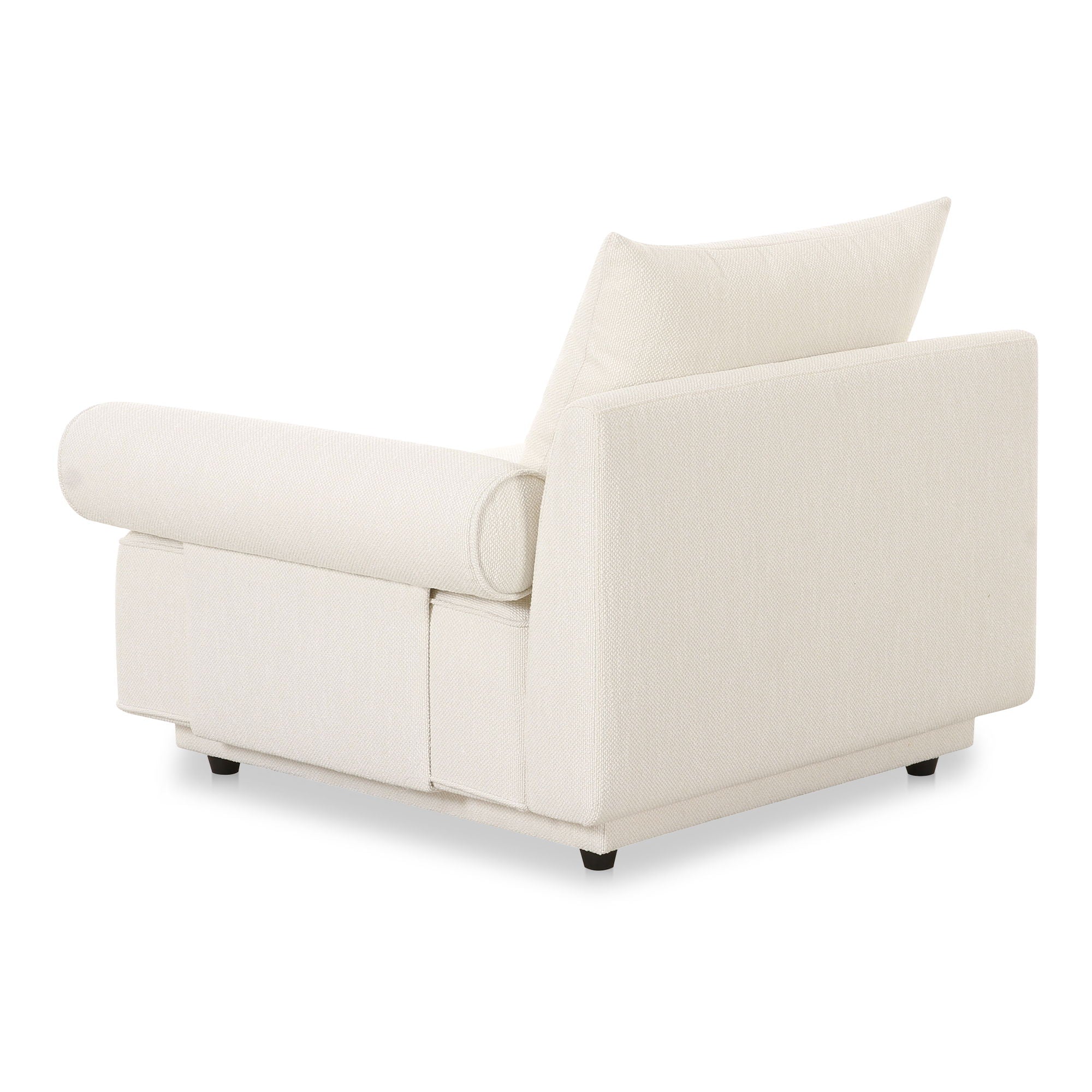 Rosello - Right Arm Facing Chair - White