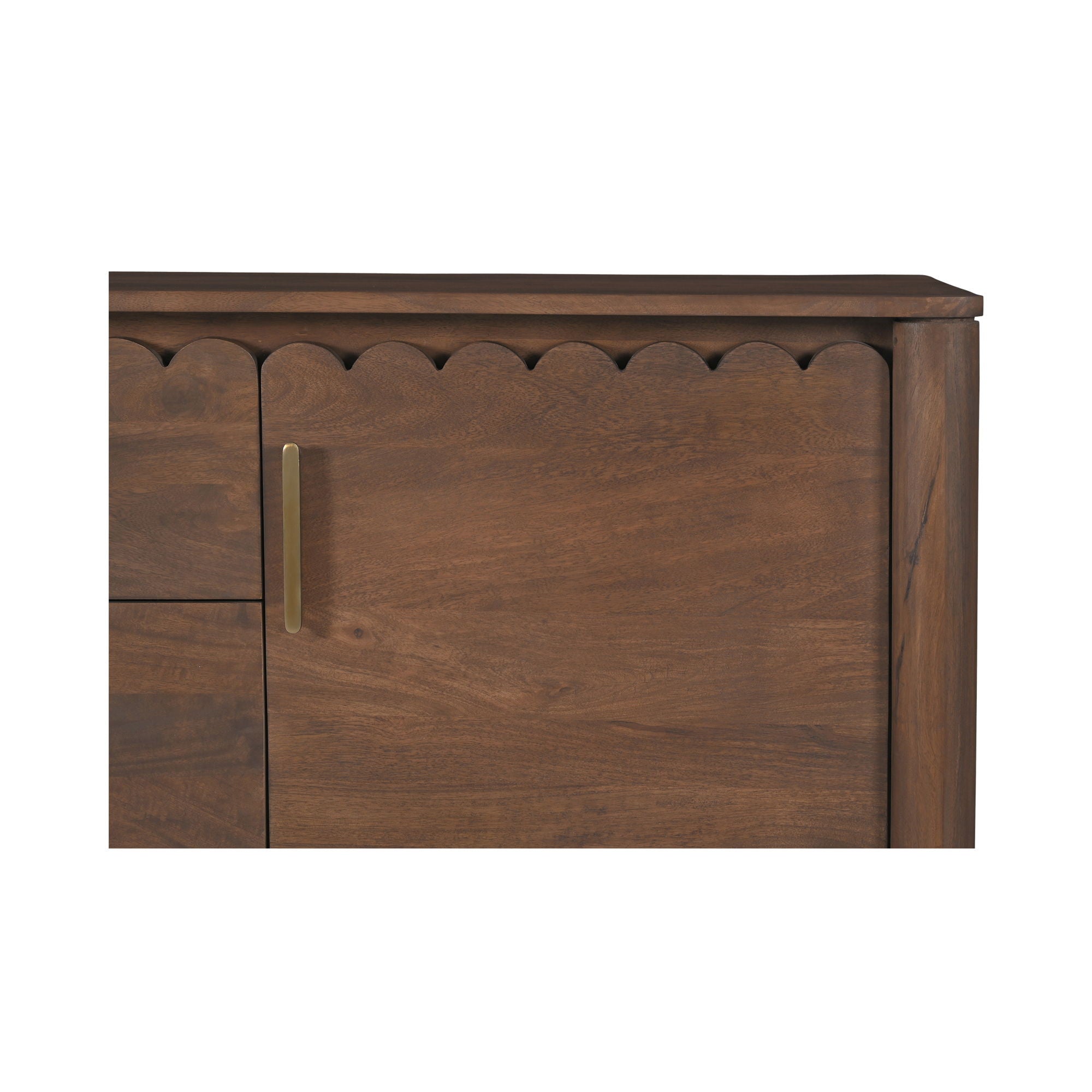 Wiley - 3 Drawer Sideboard - Vintage Brown