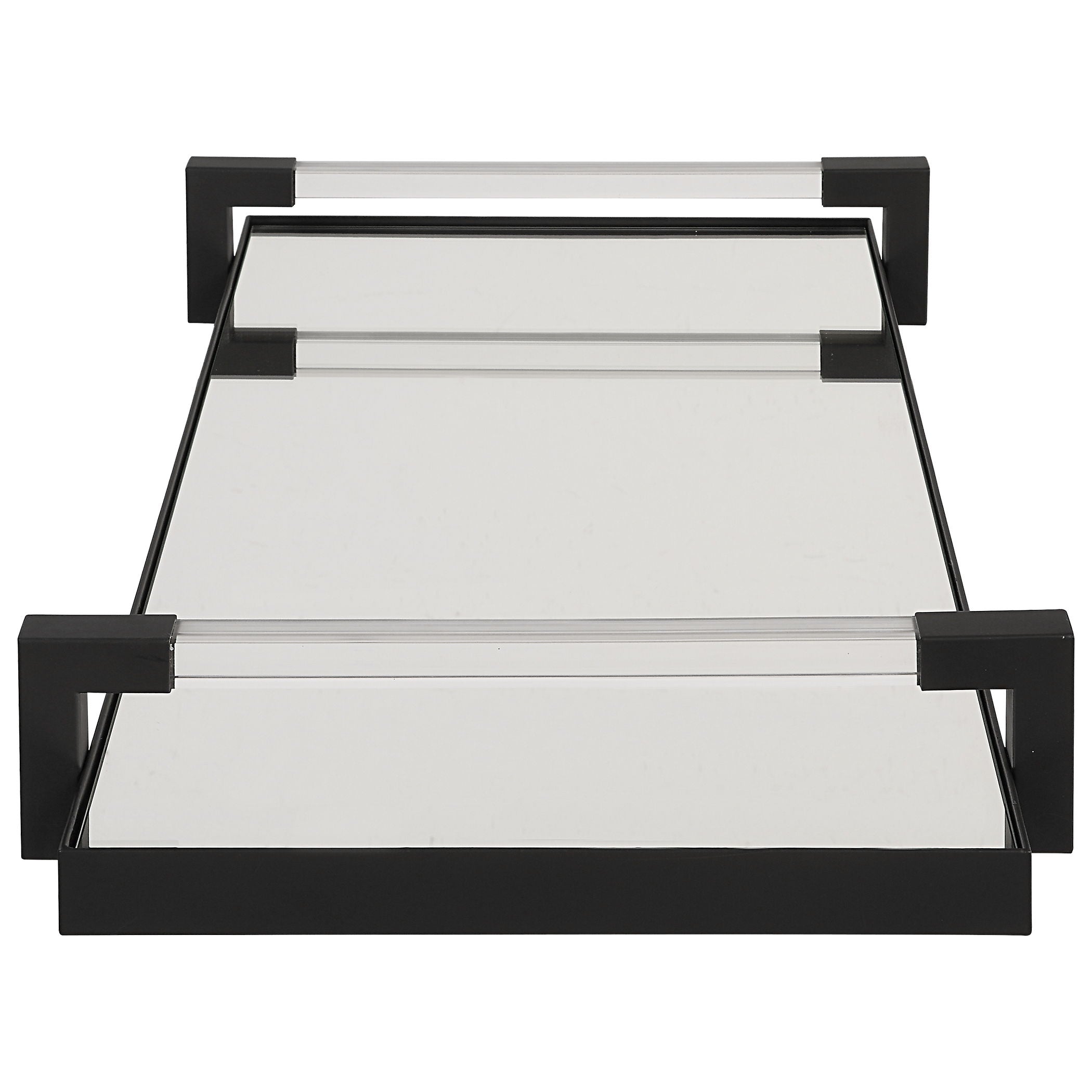 Deki - Mirrored Tray - Black