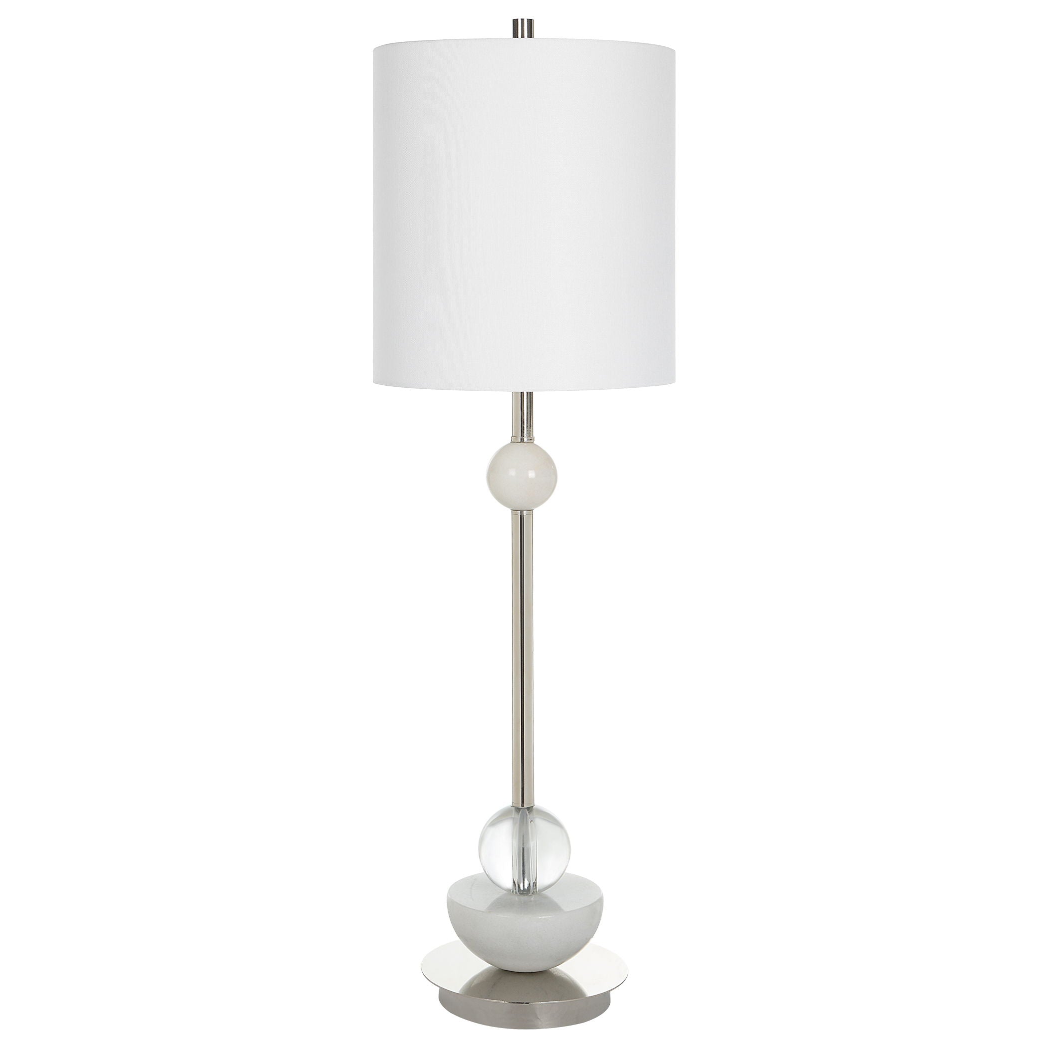 Exposition - Nickel Buffet Lamp