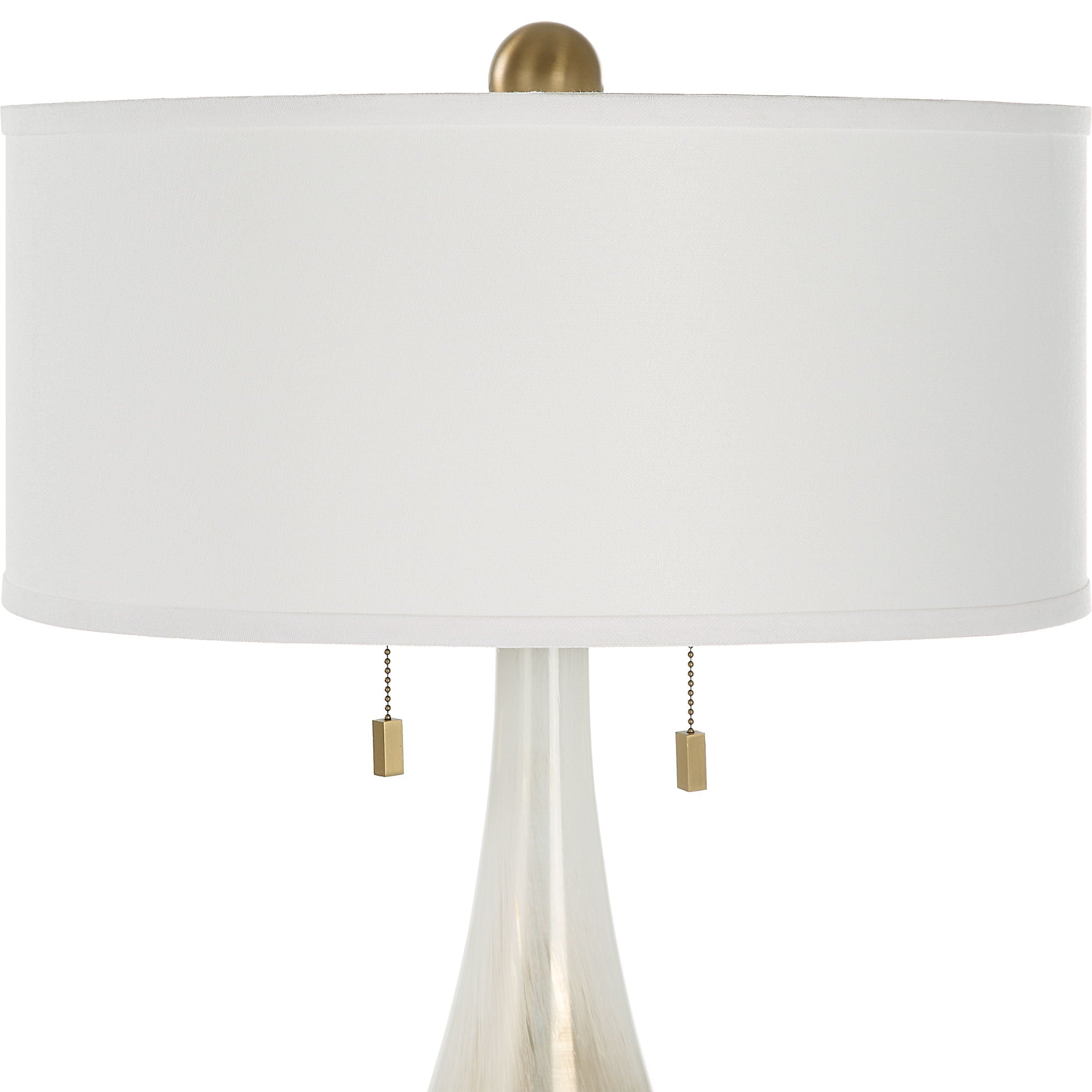 Cardoni - Glass Table Lamp - Bronze