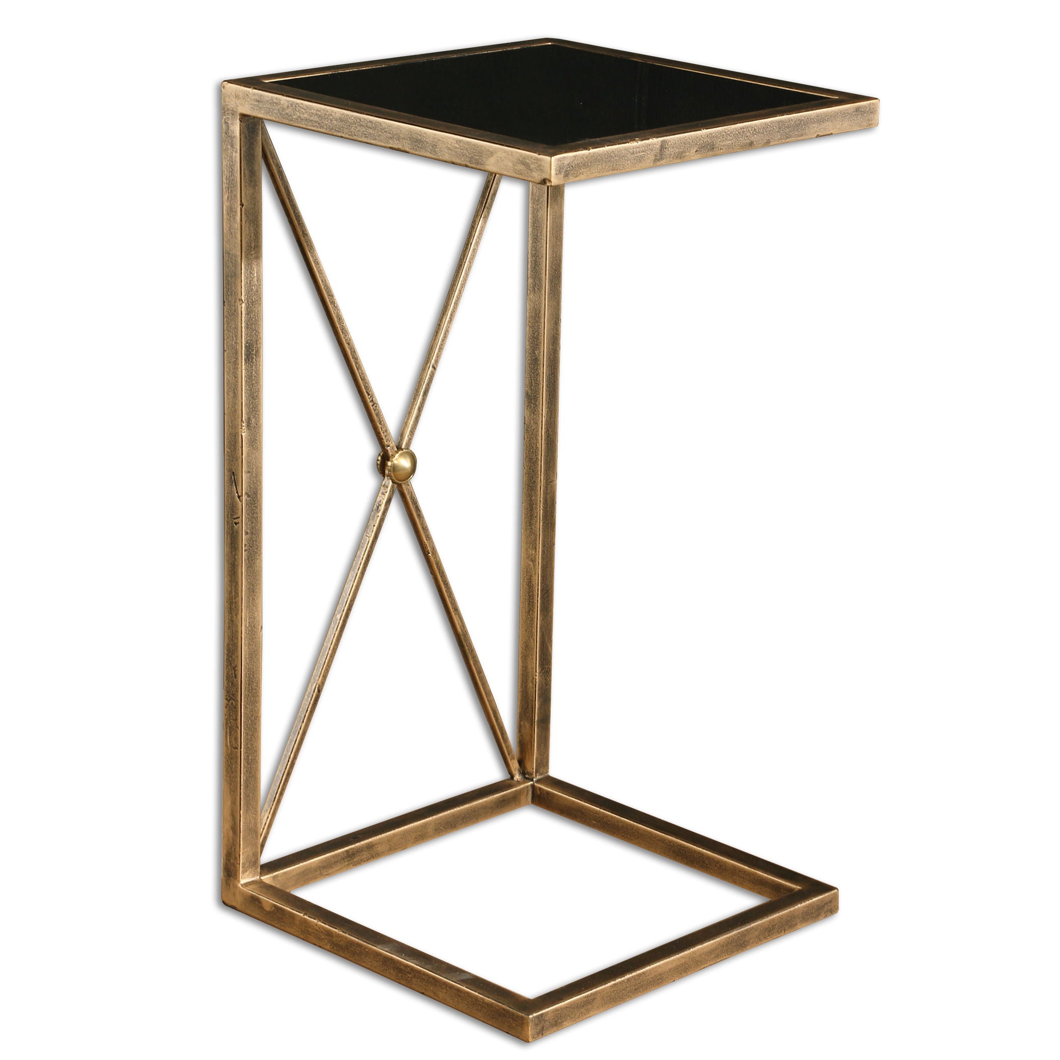Zafina - Accent Table - Gold