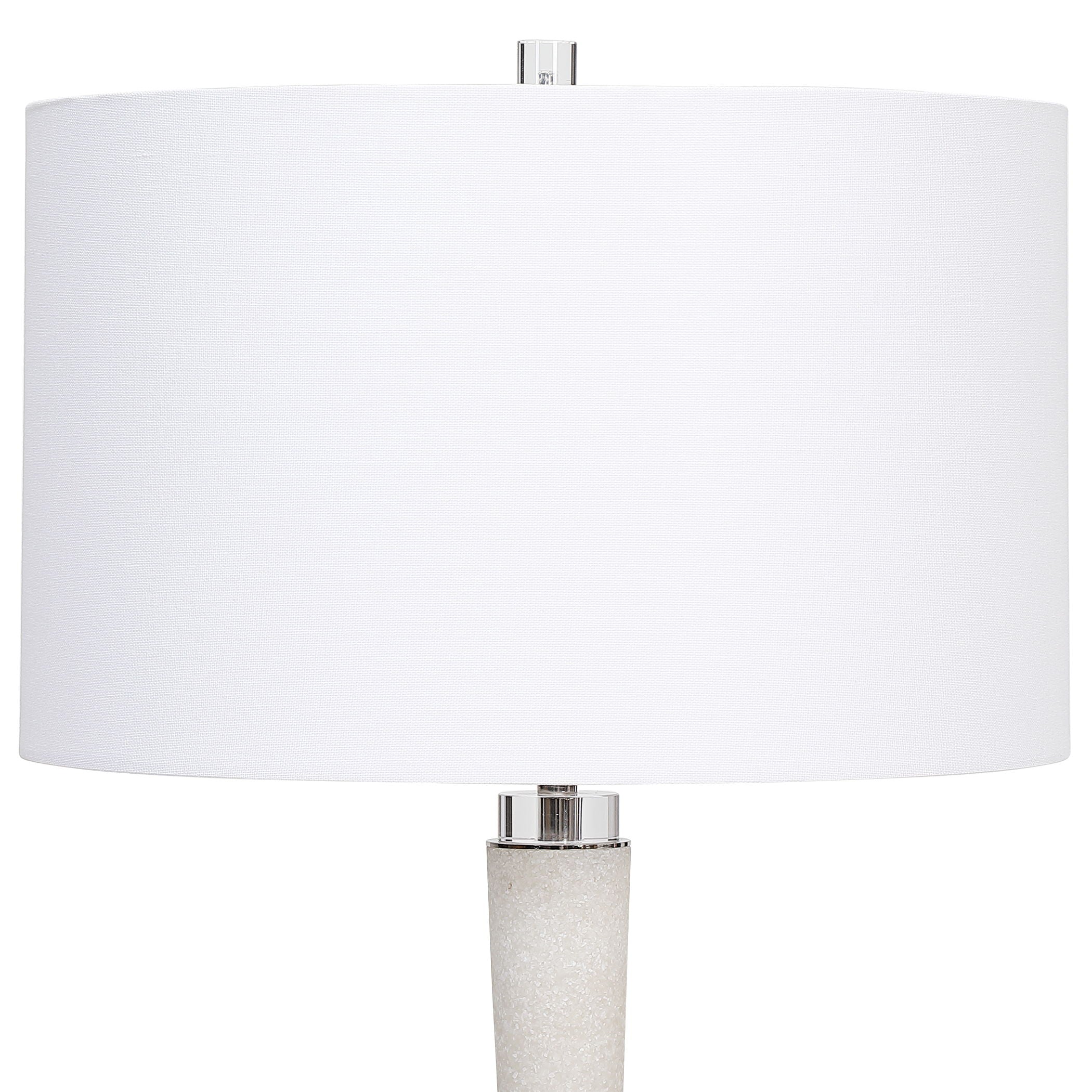 Kently - Marble Table Lamp - White