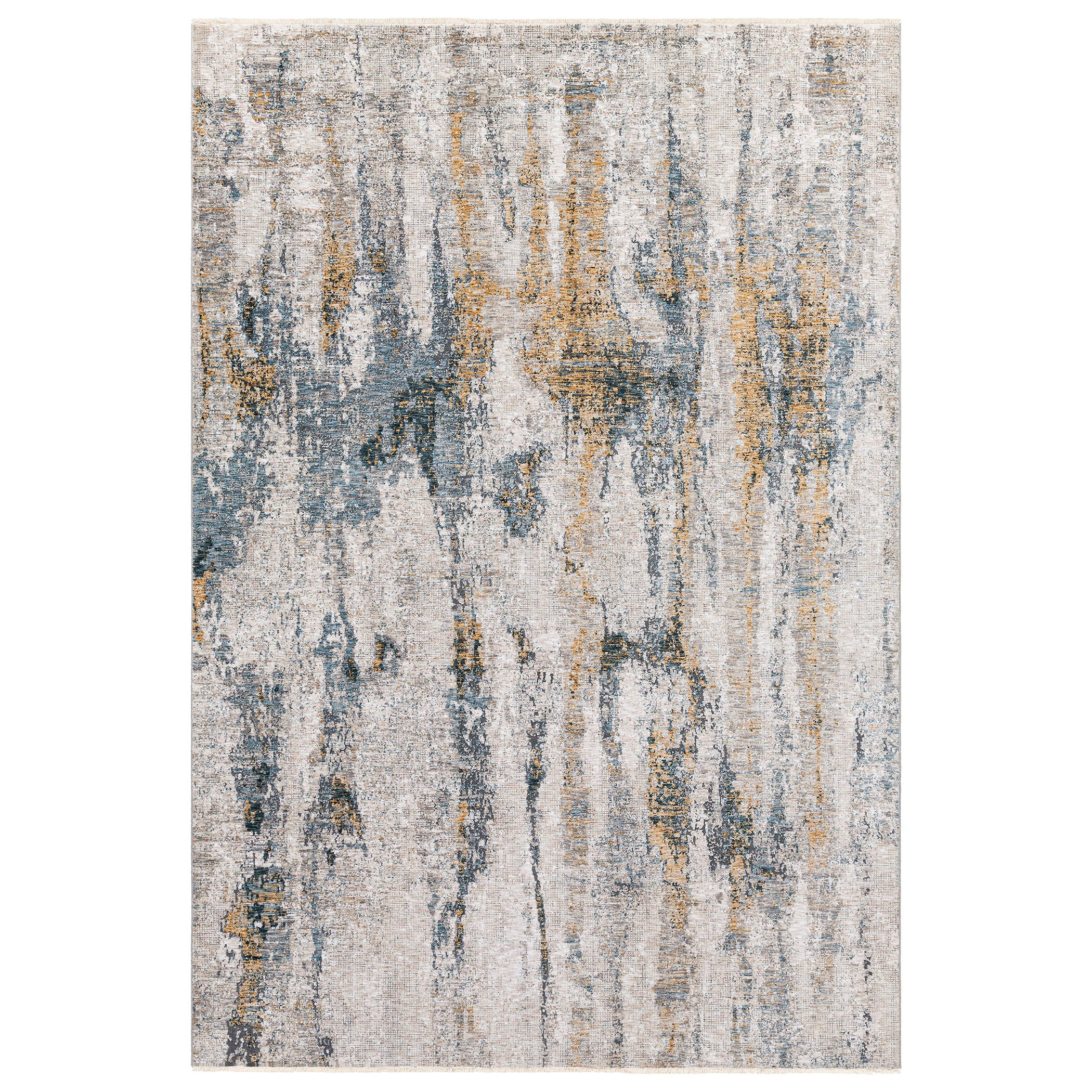 Ladoga - Modern 8 X 10 Rug - Pearl Silver