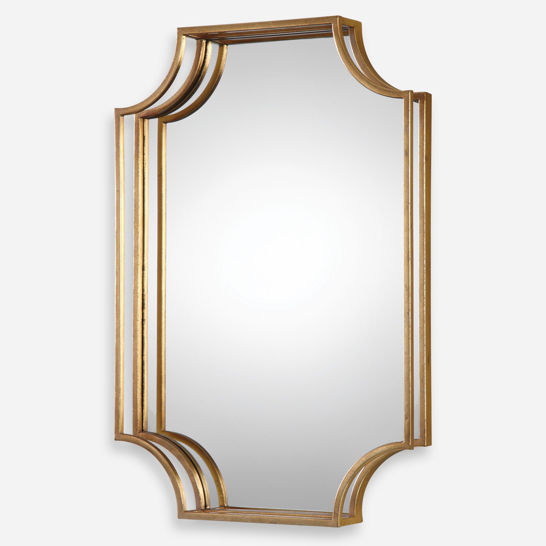 Lindee - Wall Mirror - Gold