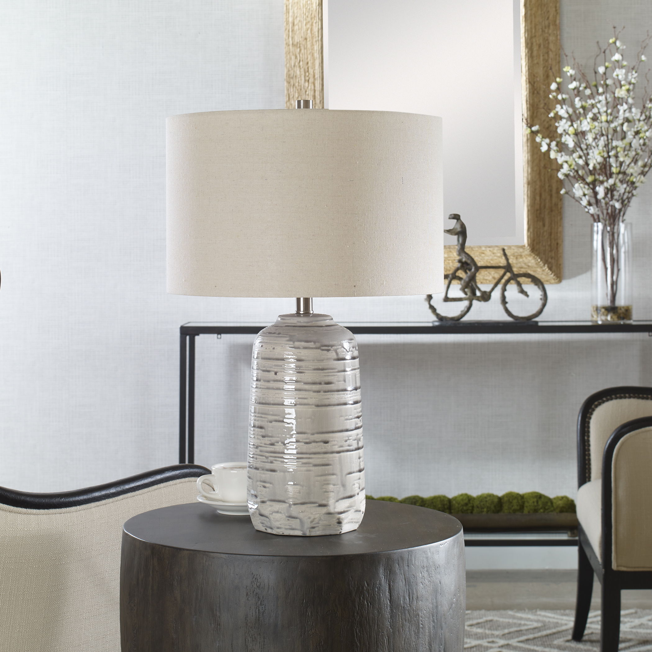 Cyclone - Table Lamp - Ivory