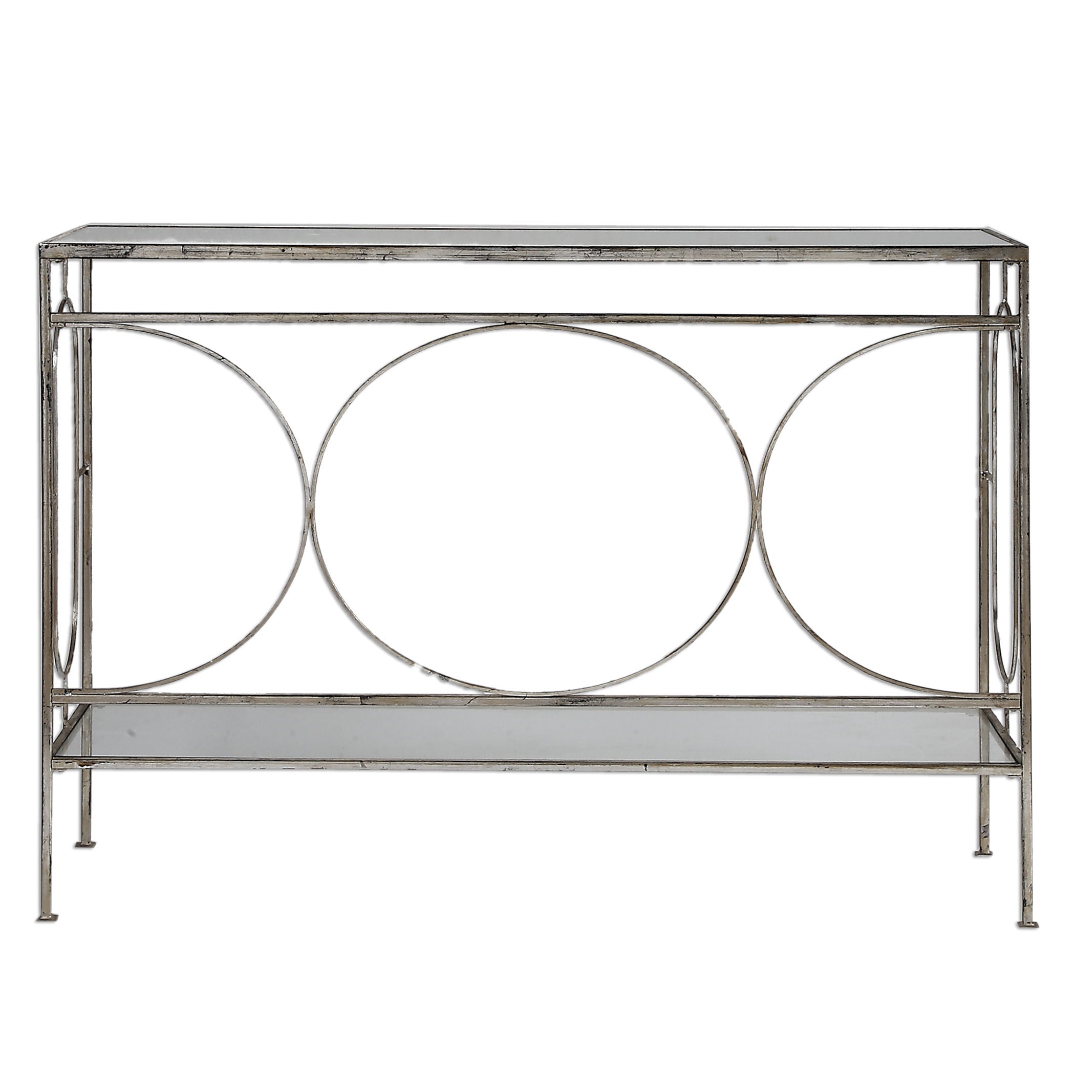 Luano - Console Table - Silver