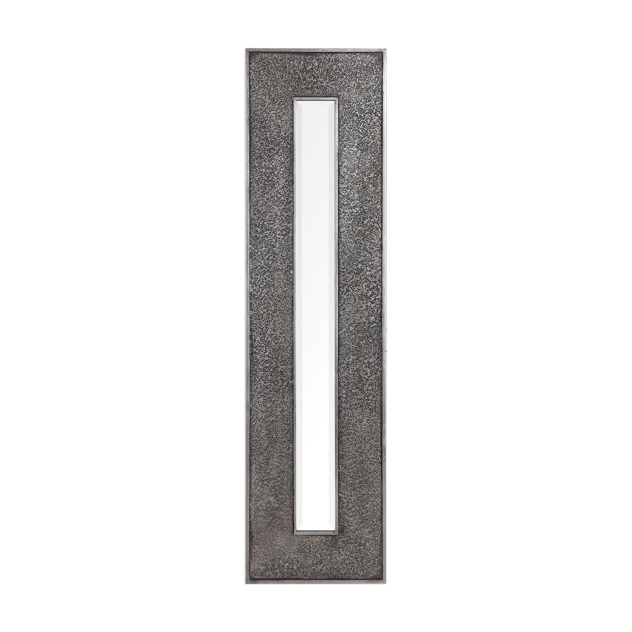 Bannon - Tall Metallic Mirror - Dark Gray