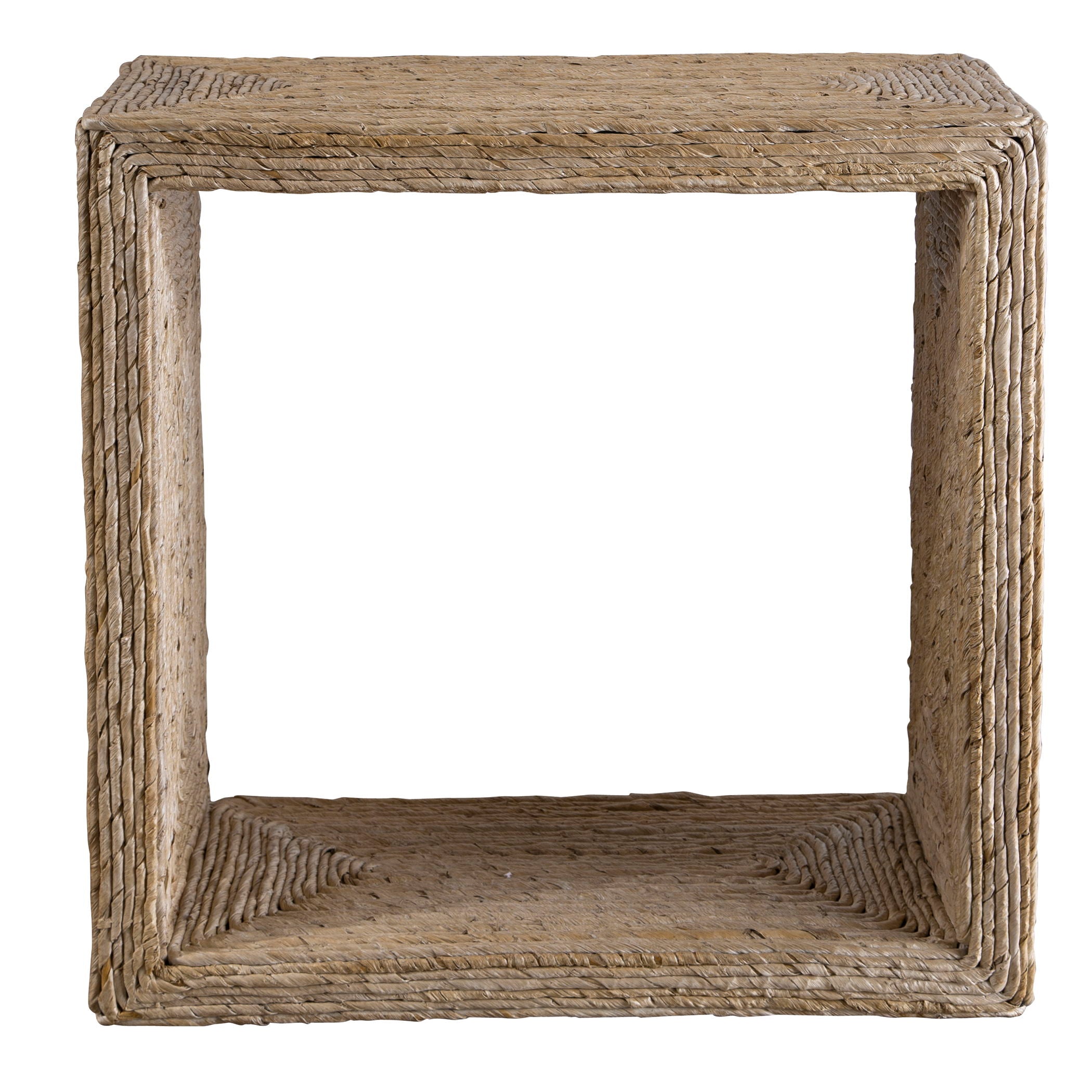 Rora - Woven Accent Table - Light Brown