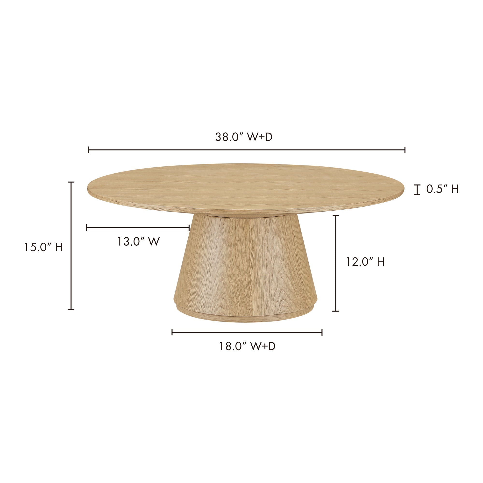 Otago - Coffee Table - Oak