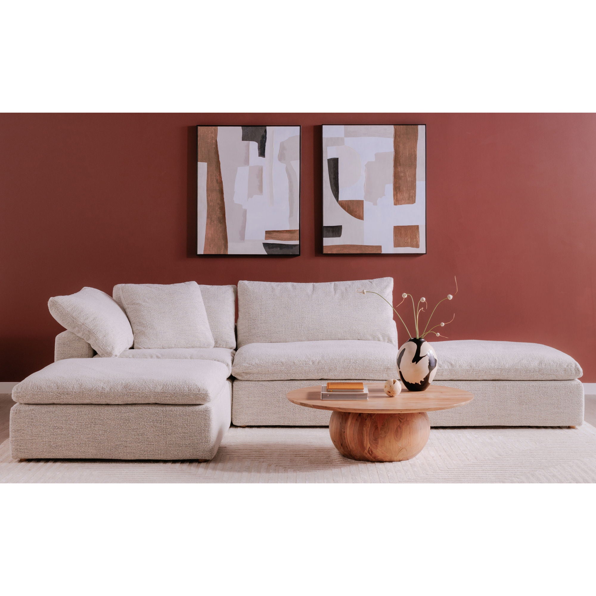 Bradbury - Coffee Table Large - Natural