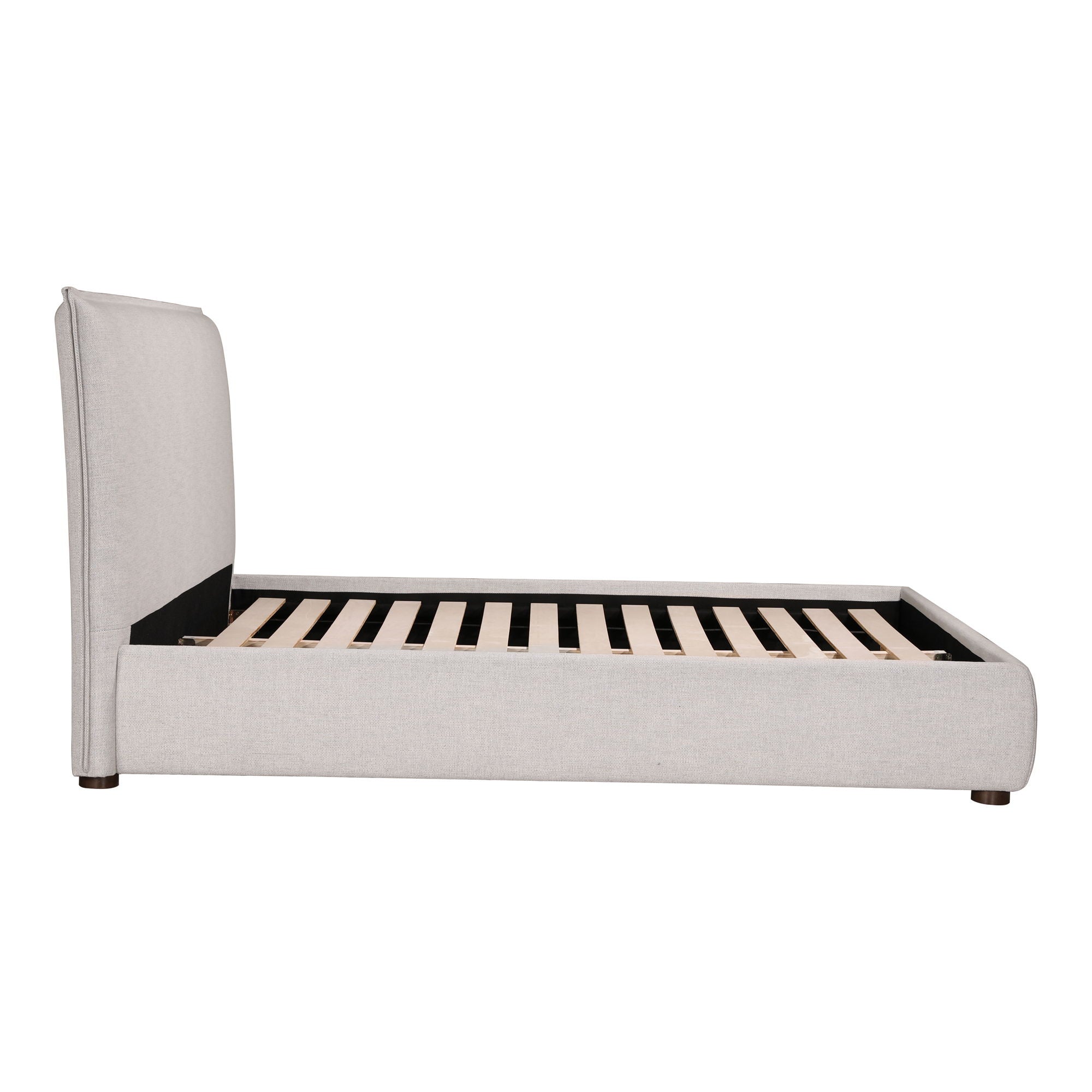 Luzon - King Bed - Light Gray