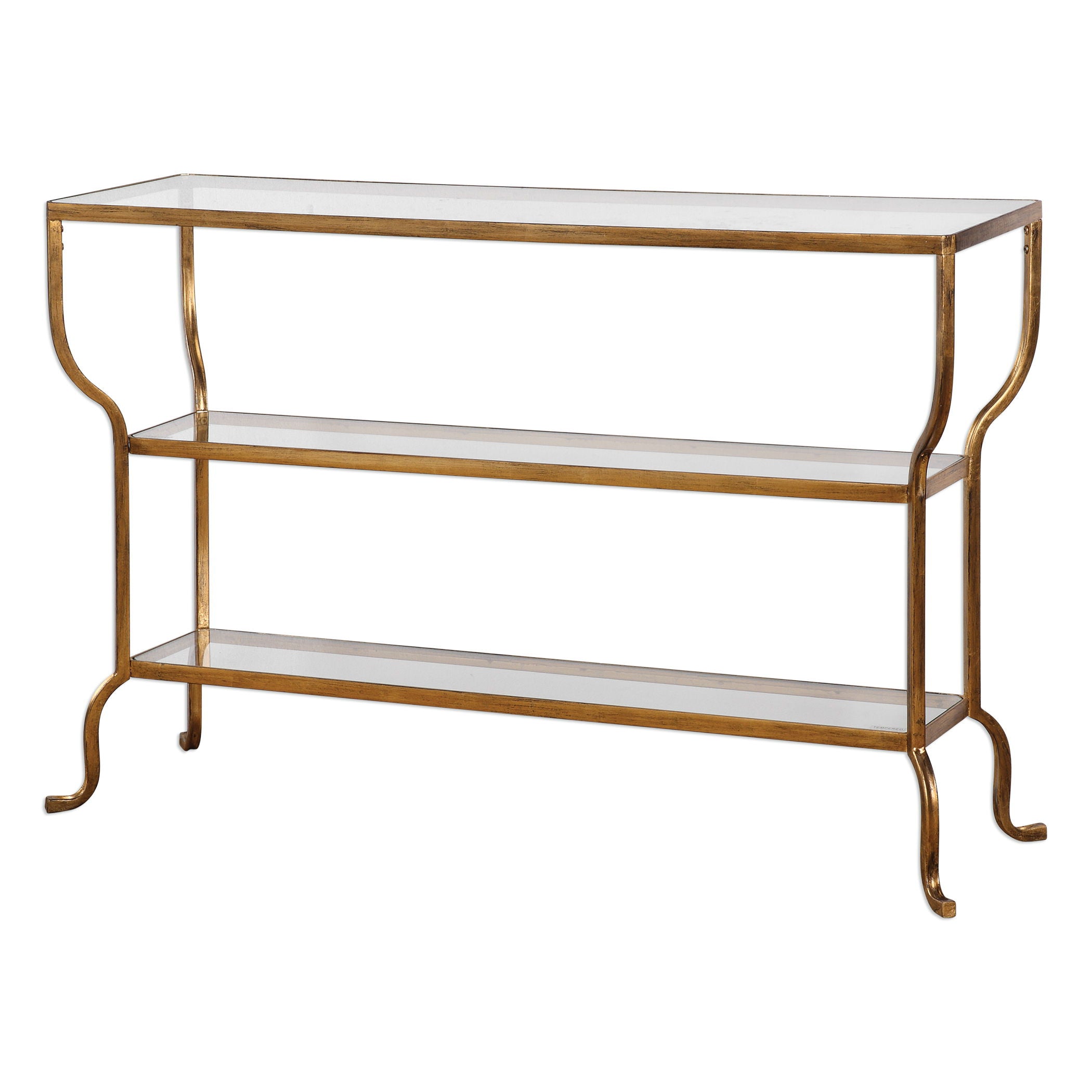 Deline - Console Table - Gold