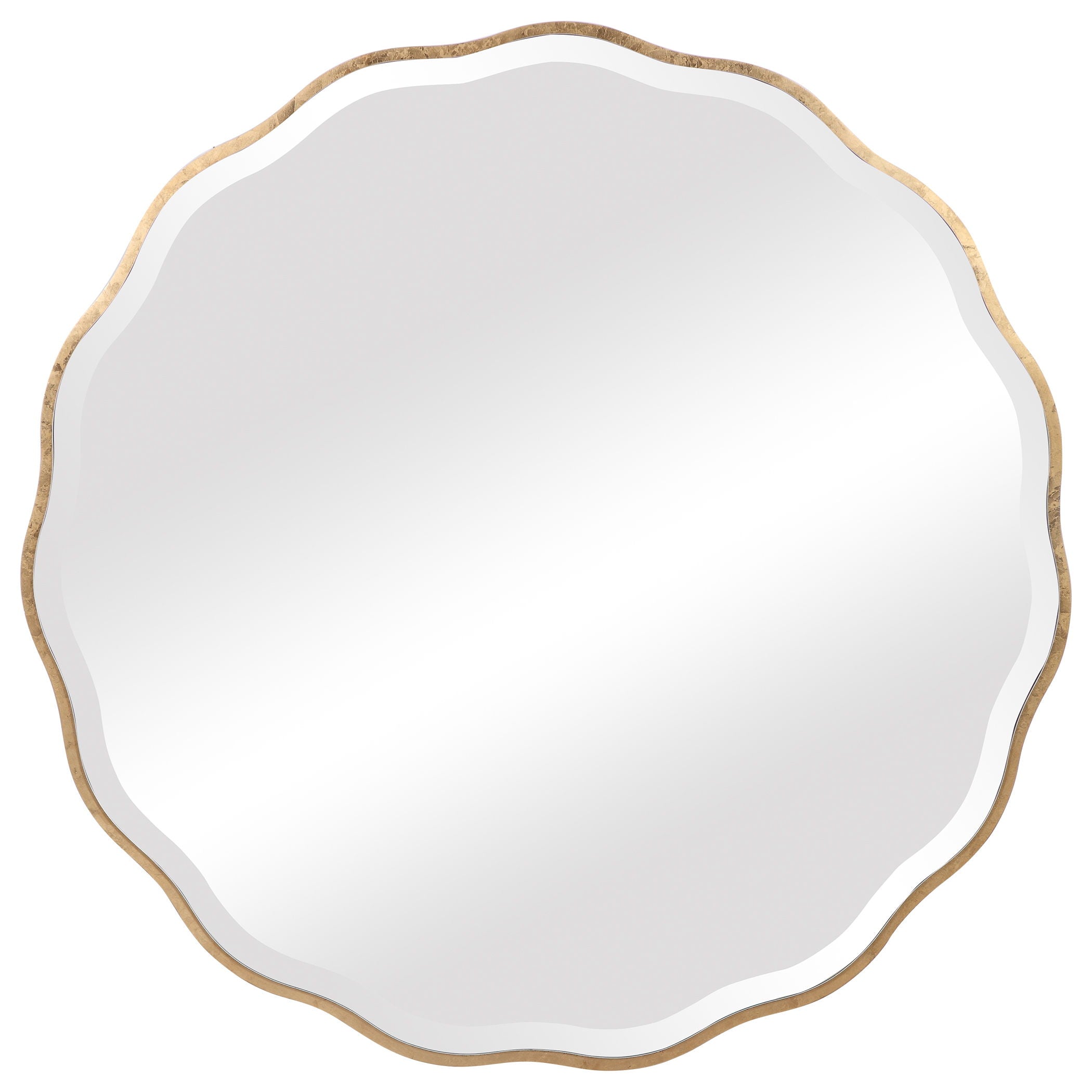 Aneta - Round Mirror - Gold