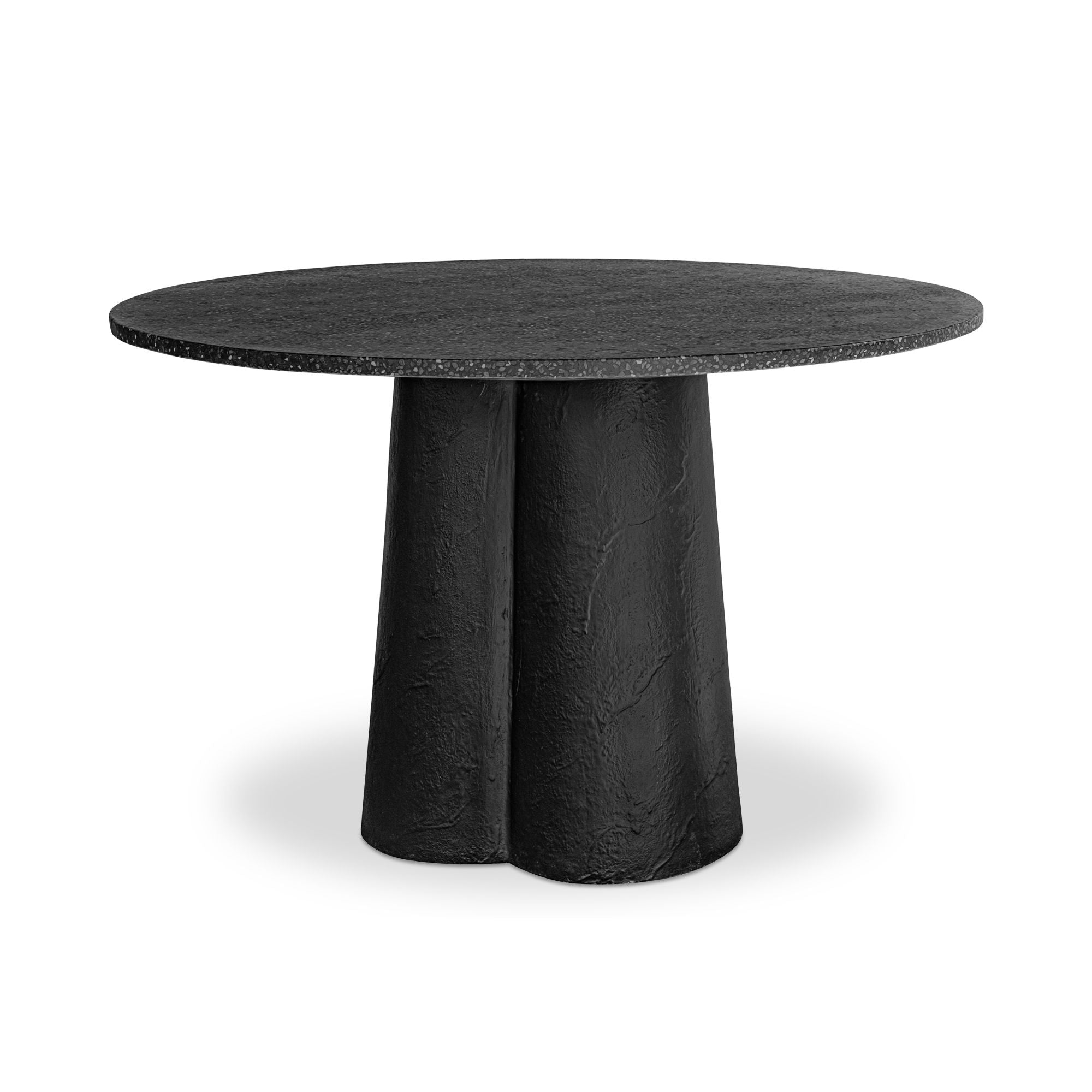 Mono - Dining Table - Black - Cement