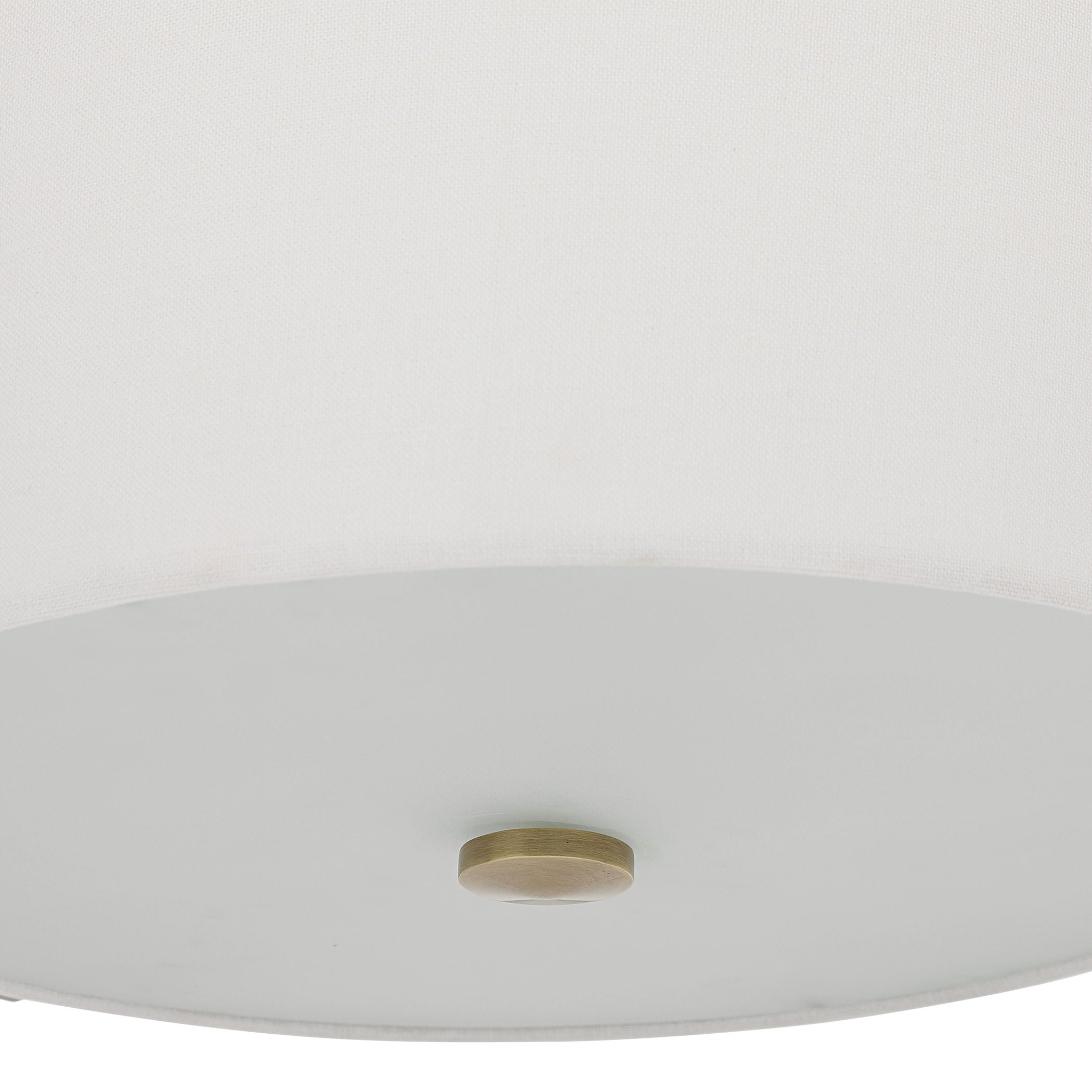 Colfax - 3 Light Semi Flush - Brass