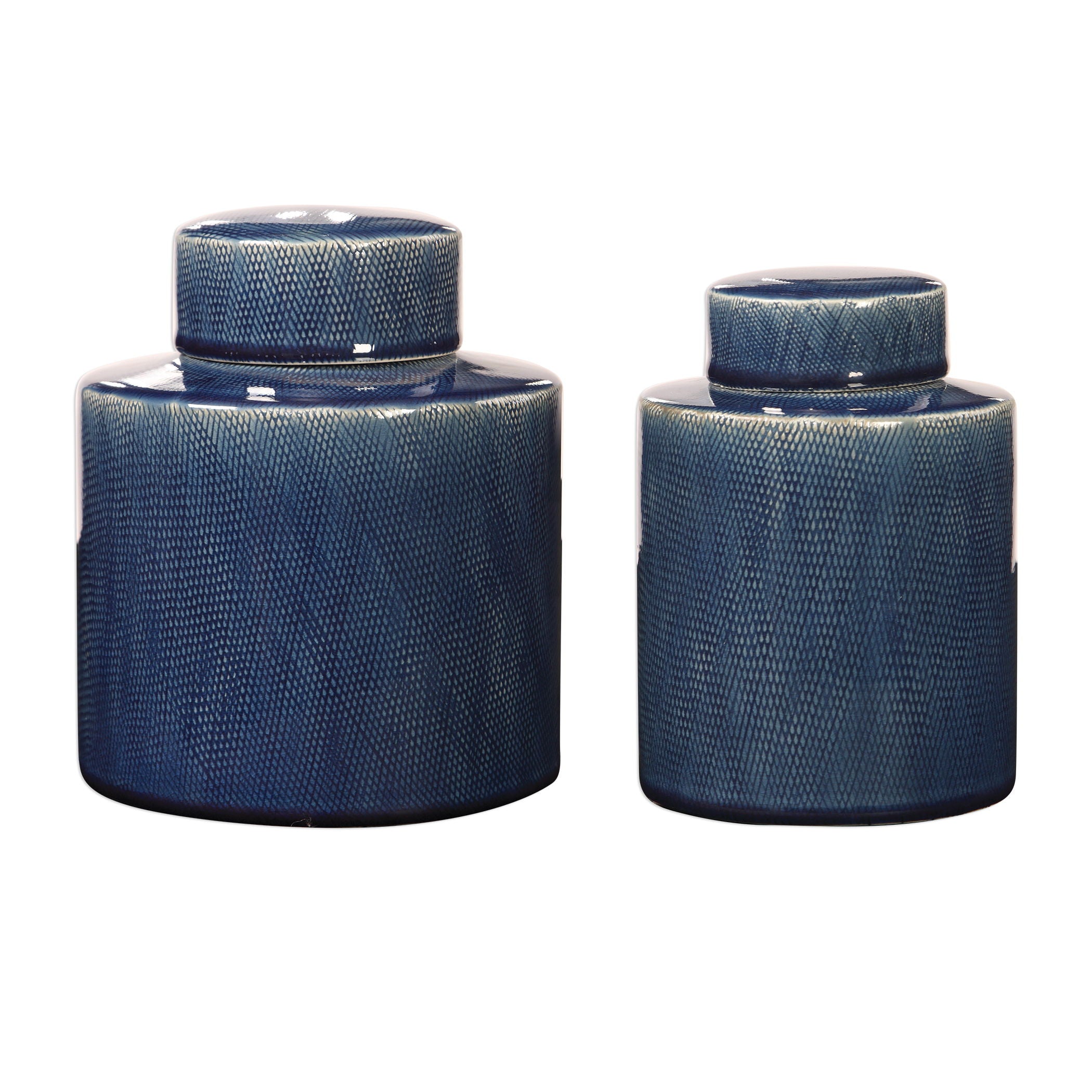 Saniya - Containers (Set of 2) - Blue