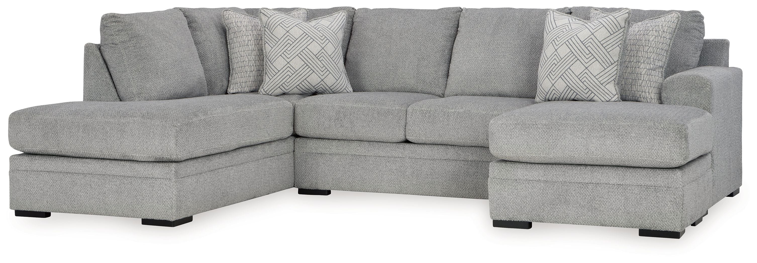 Gray sectional online rooms to go