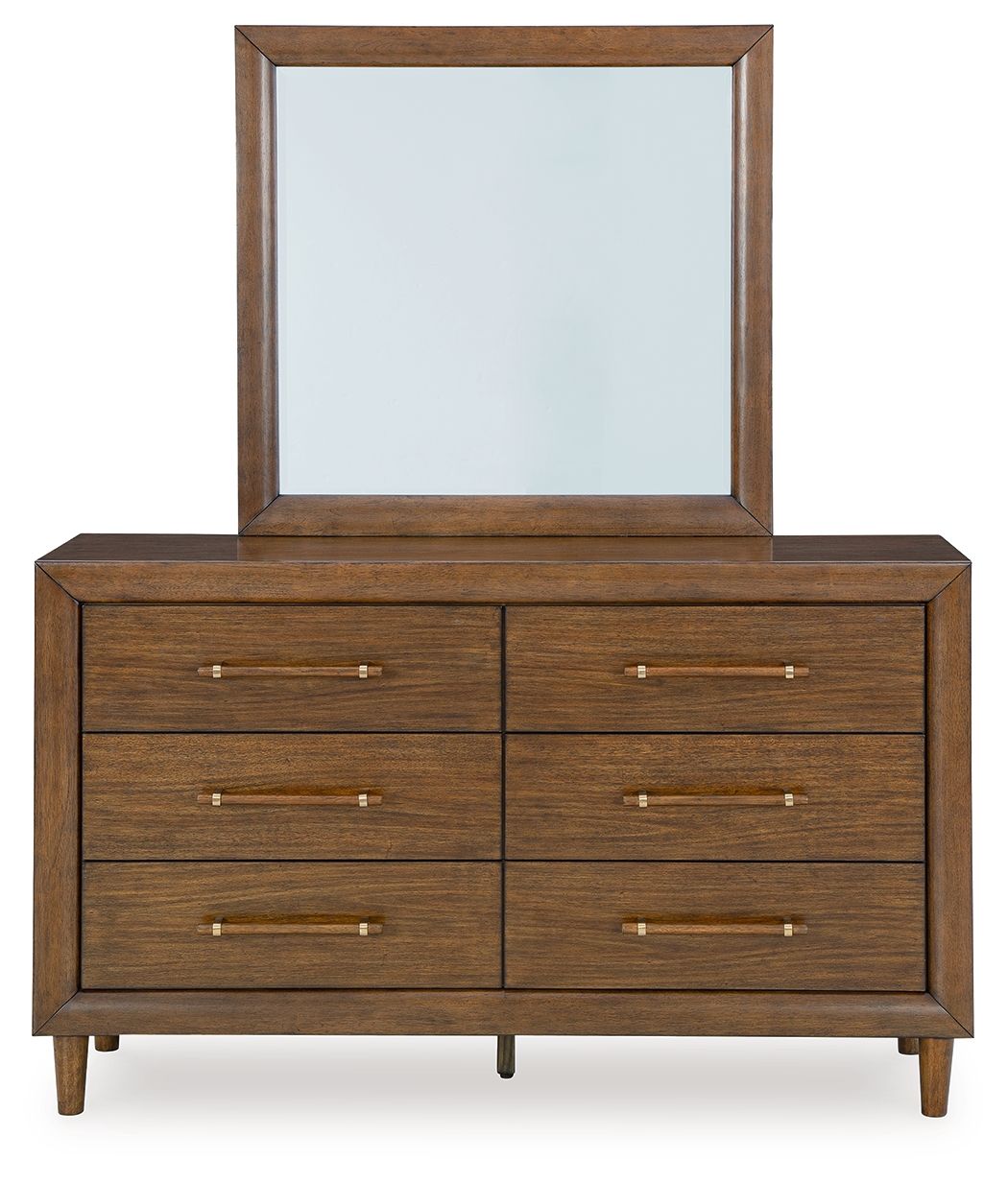 Lyncott - Brown - Dresser And Mirror