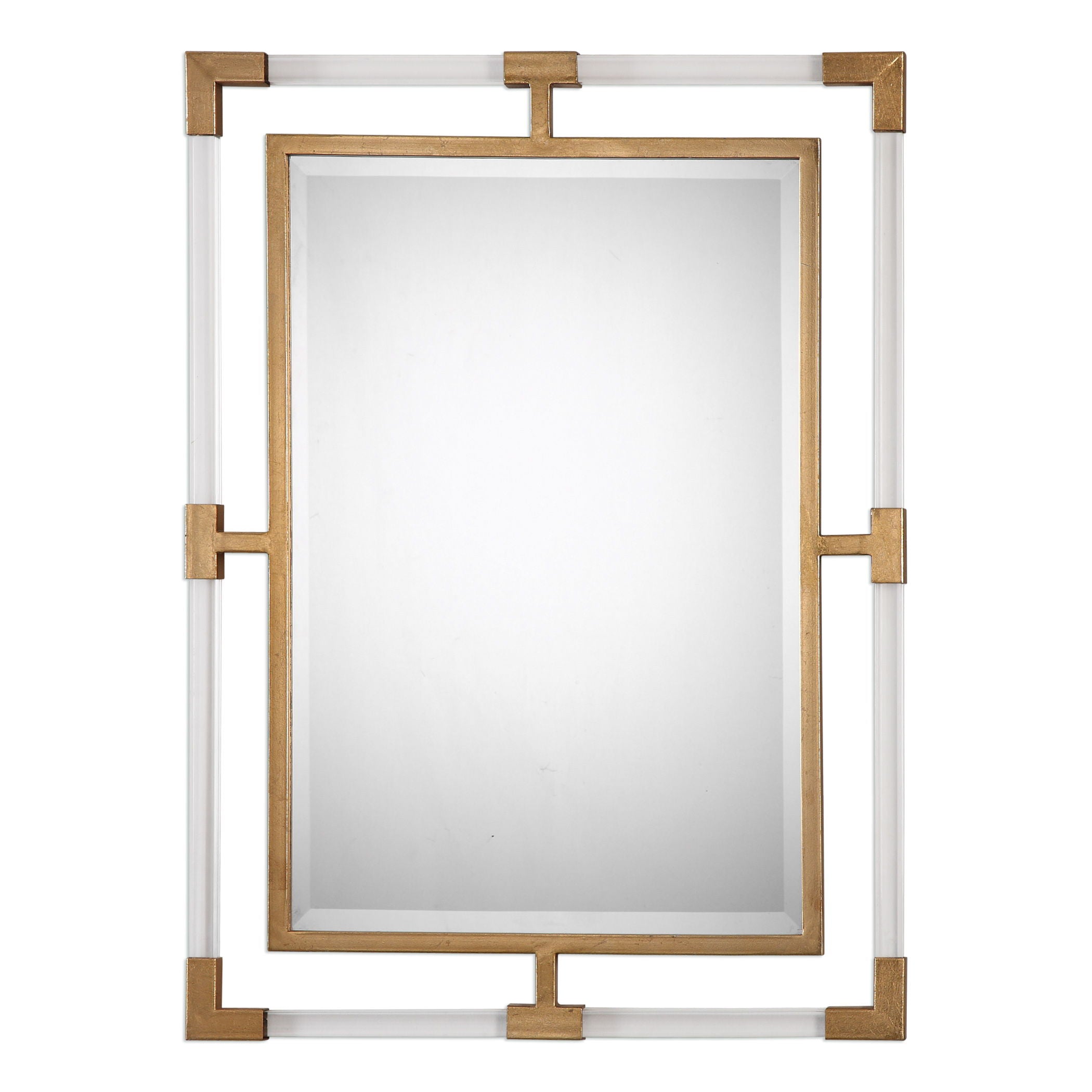 Balkan - Modern Wall Mirror - Gold