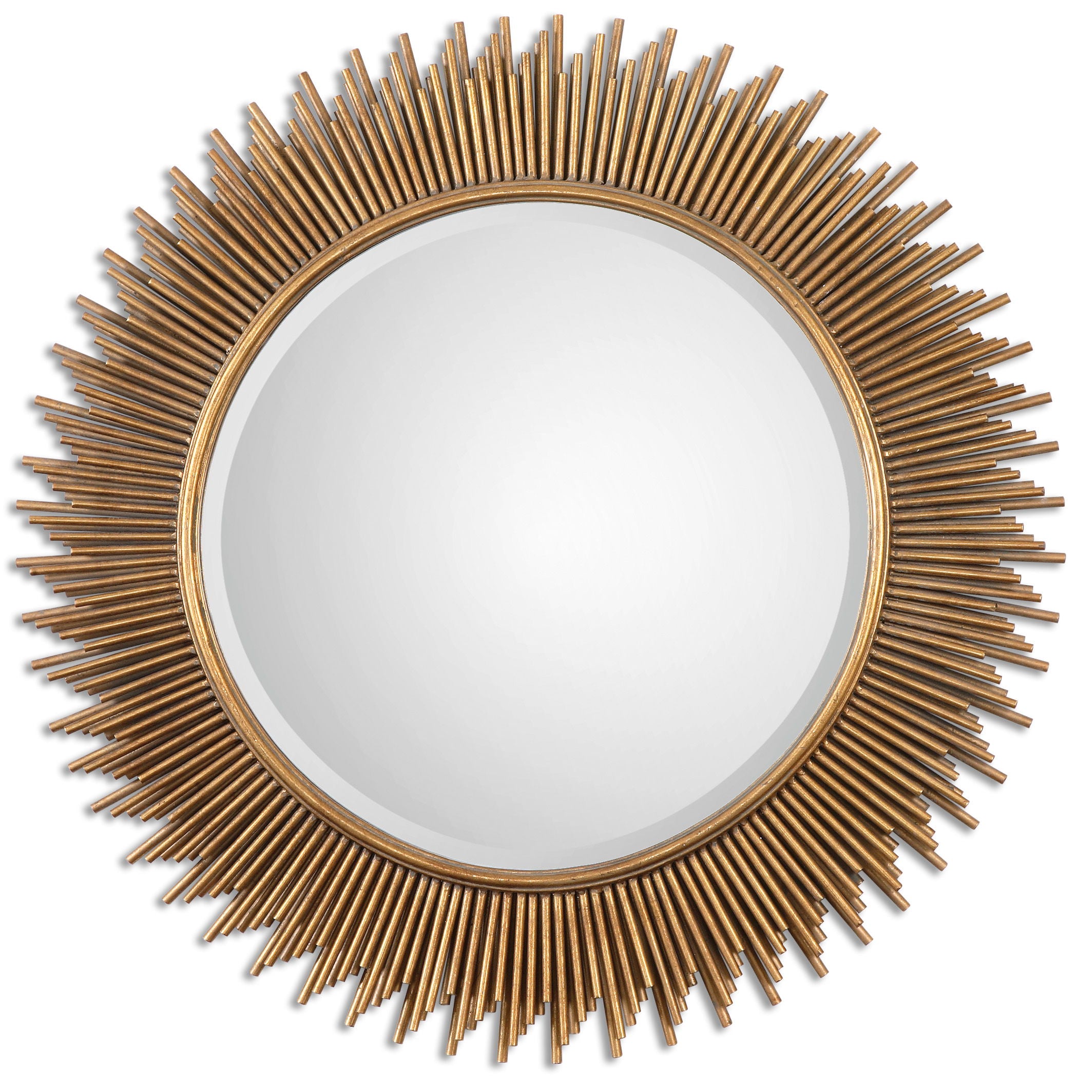 Marlo - Round Mirror - Gold