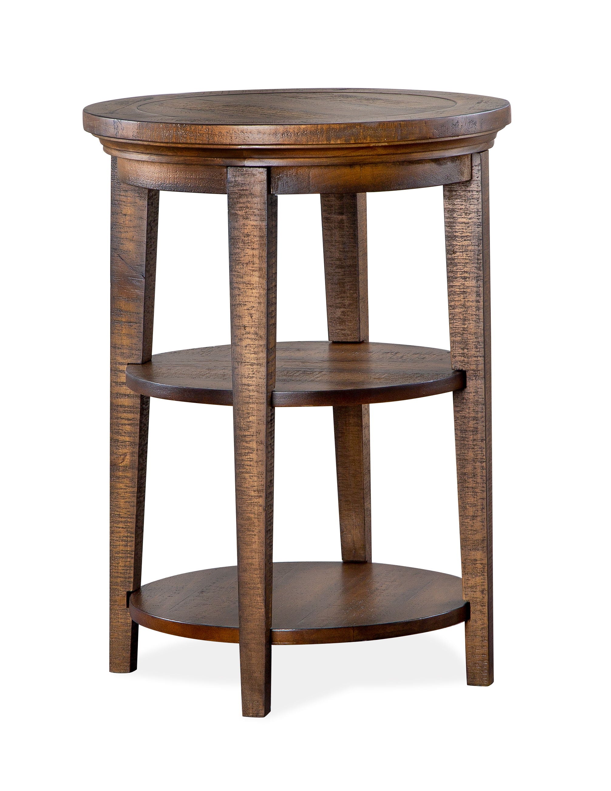 Bay Creek - Round Accent End Table - Toasted Nutmeg