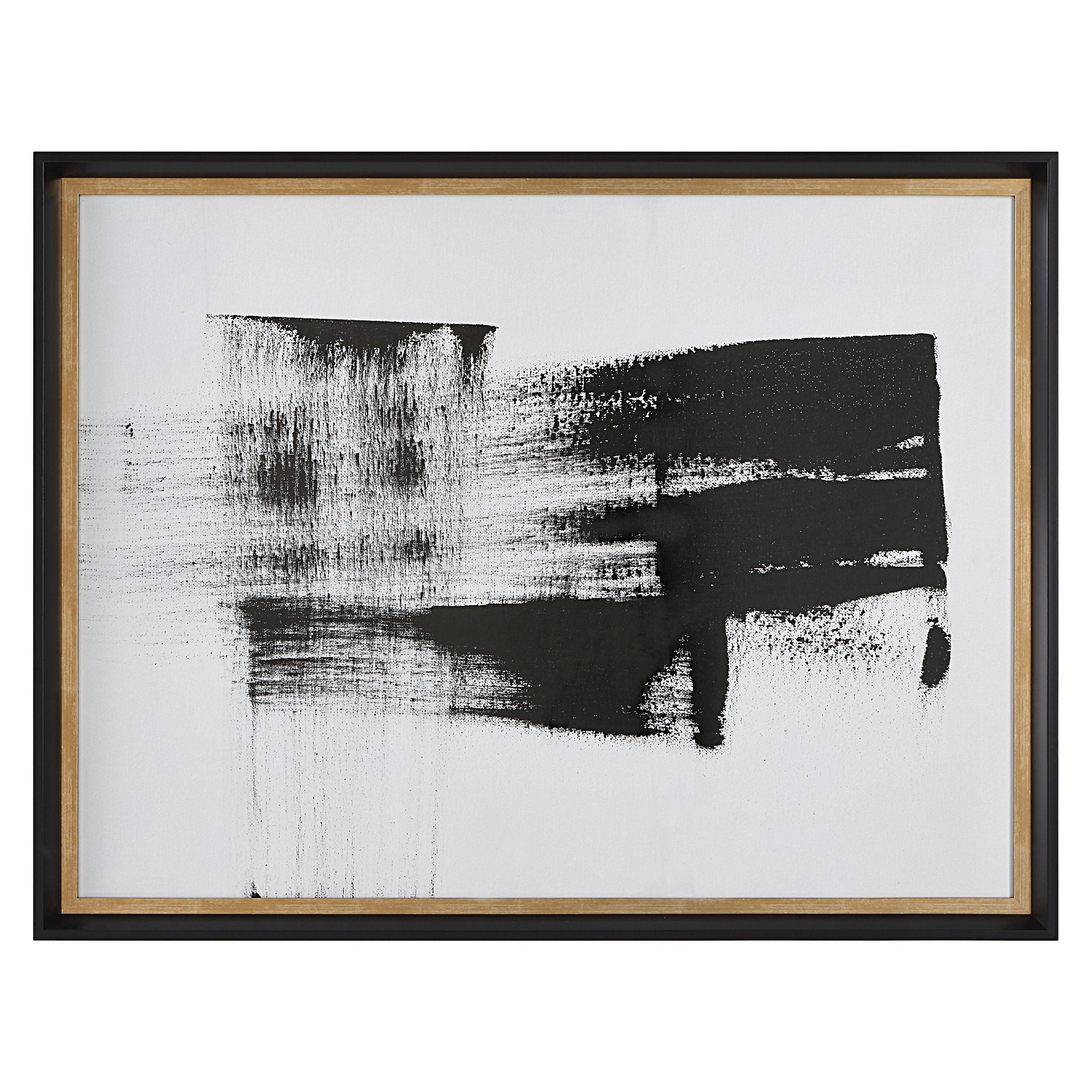 Mystere - Framed Contemporary Print - Black