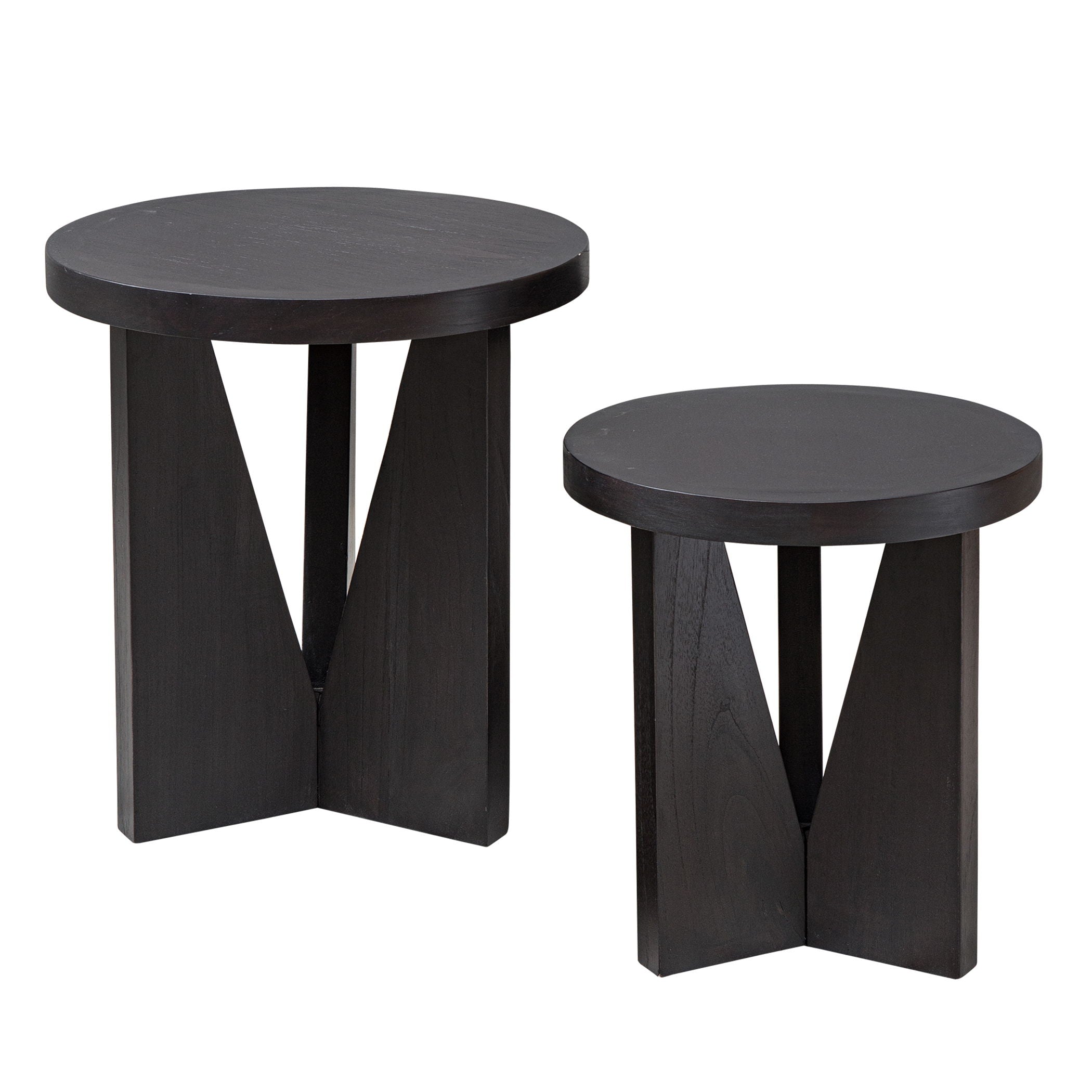 Nadette - Nesting Tables (Set of 2) - Black