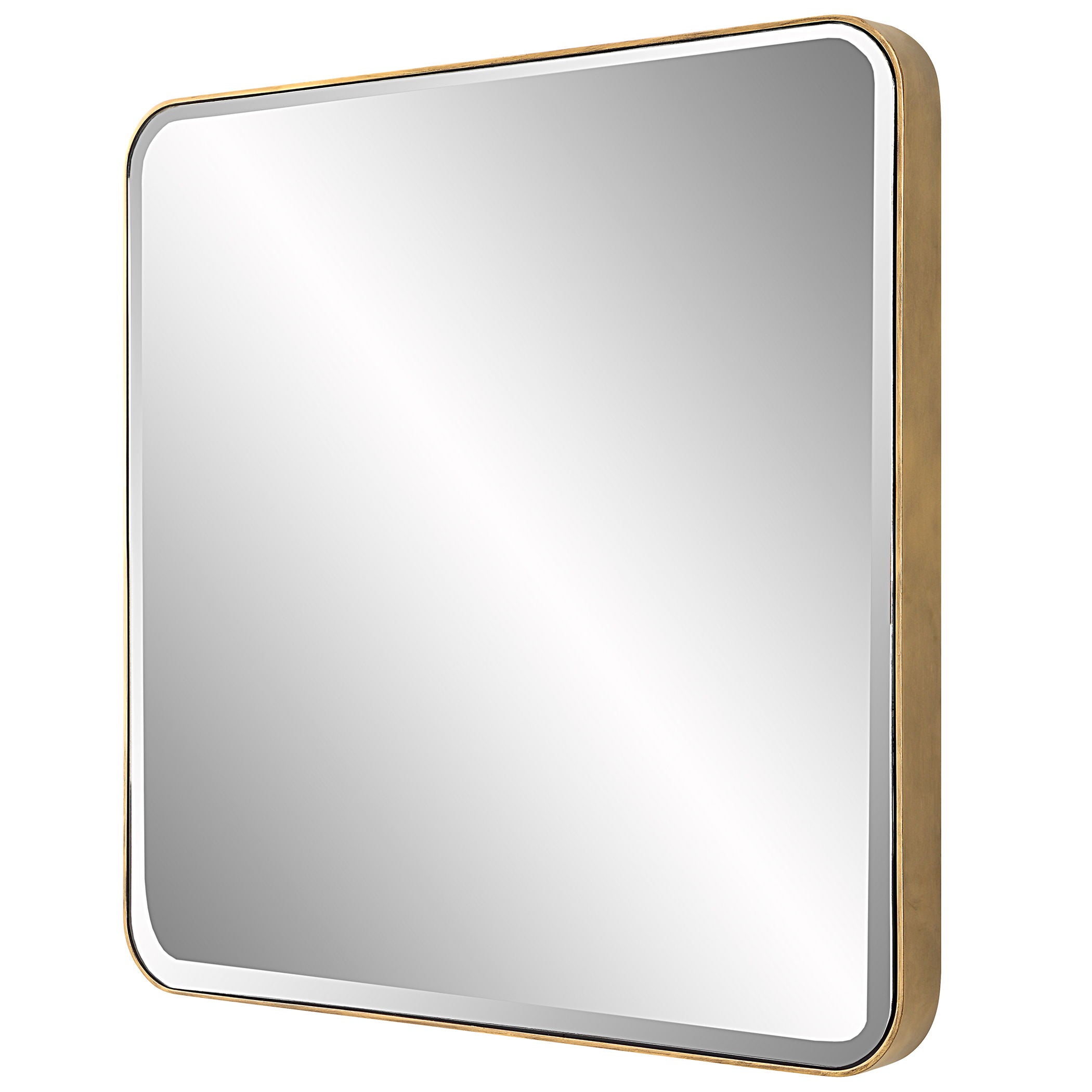 Hampshire - Square Mirror - Gold