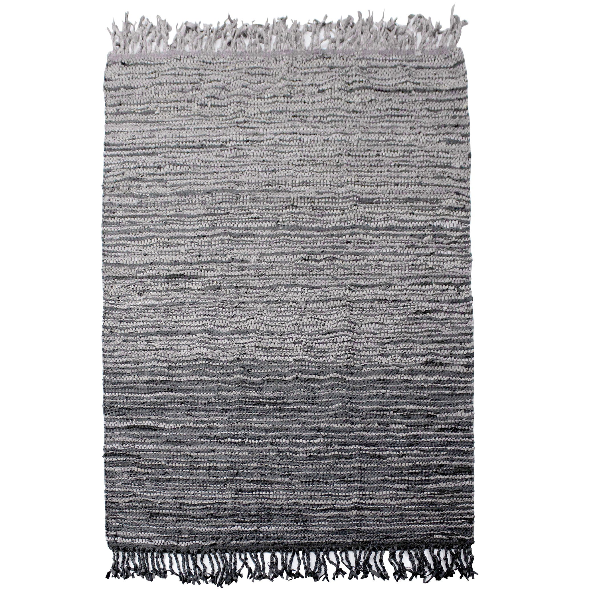 Kirvin - Wool 6 X 9 Rug - Dark Gray