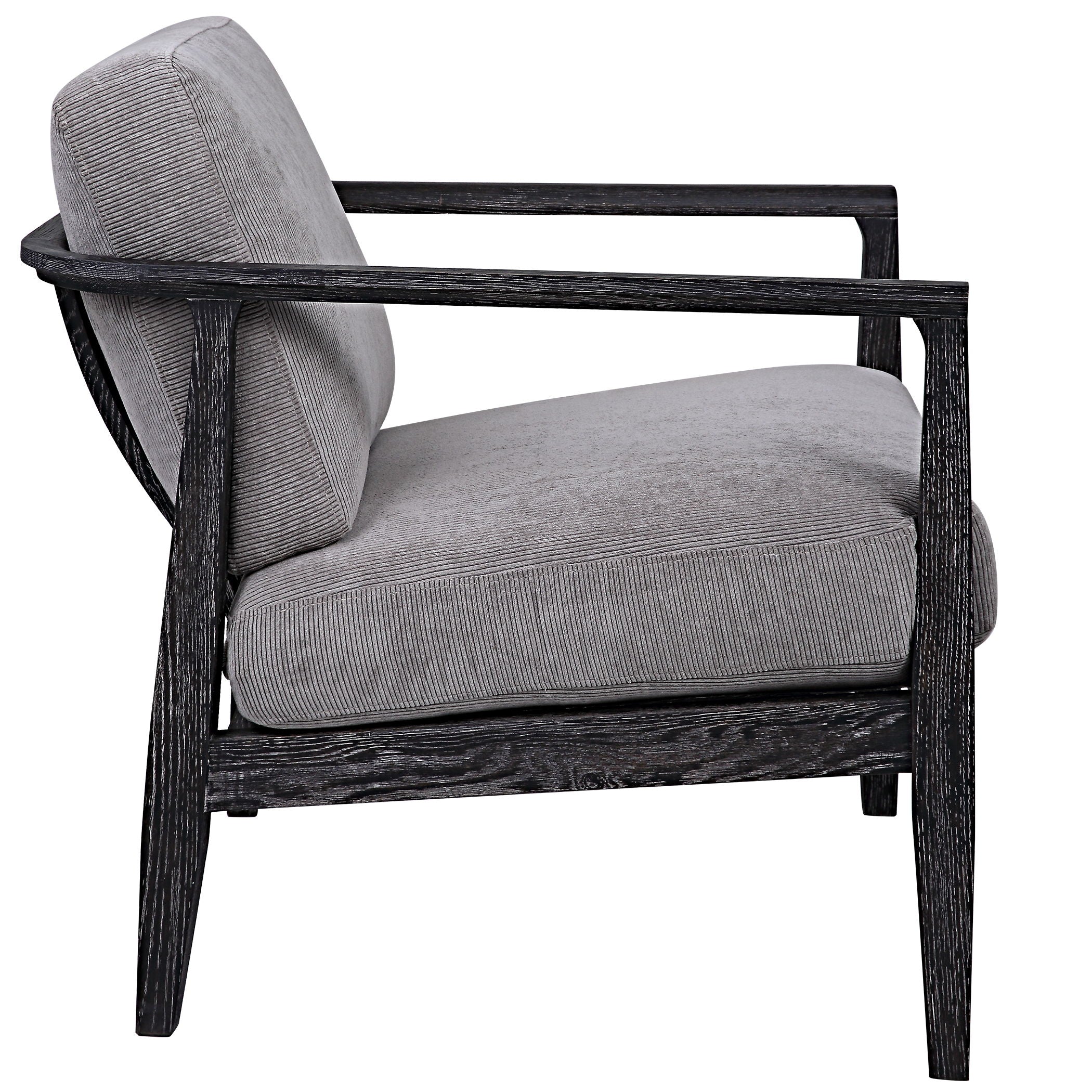 Brunei - Modern Accent Chair - Gray