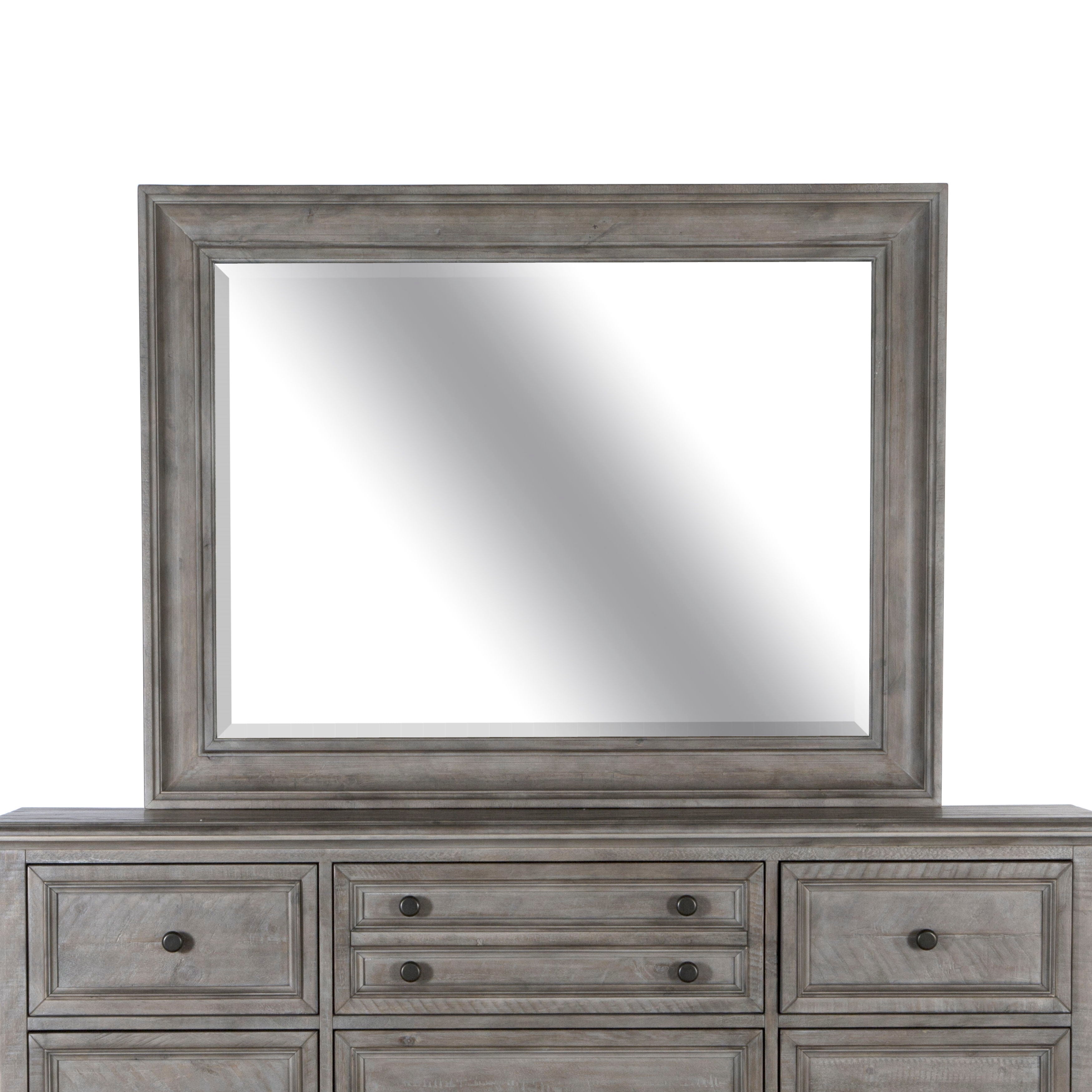 Lancaster - Landscape Mirror - Dovetail Grey