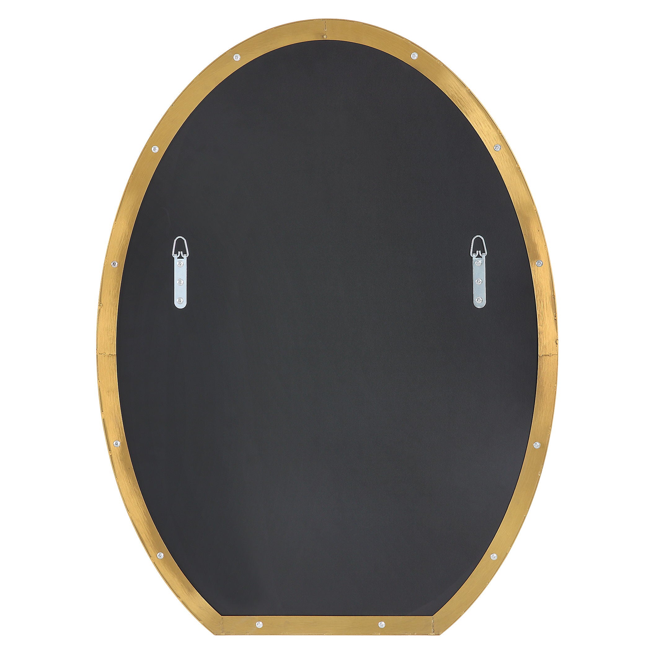 Cabell - Oval Mirror - Brass