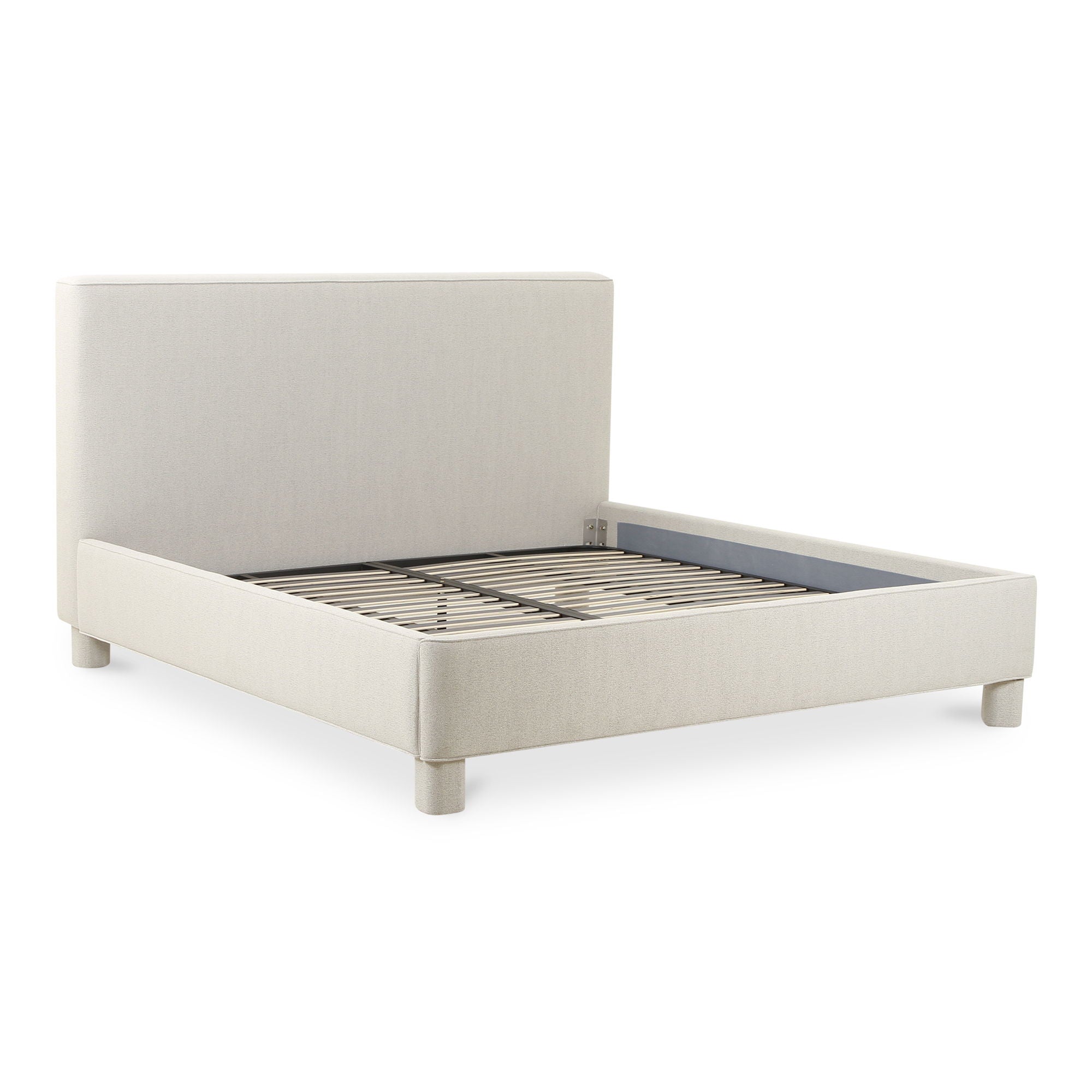 Ichigo - Queen Bed - Light Gray