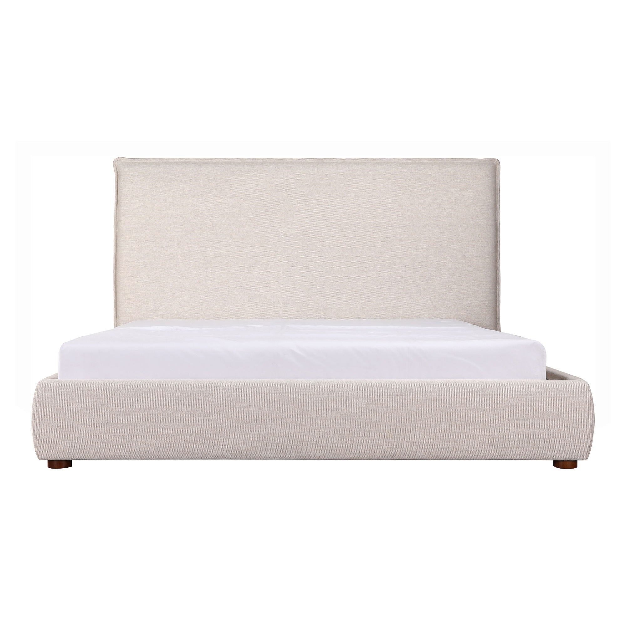 Luzon - Queen Bed Tall Headboard - Wheat