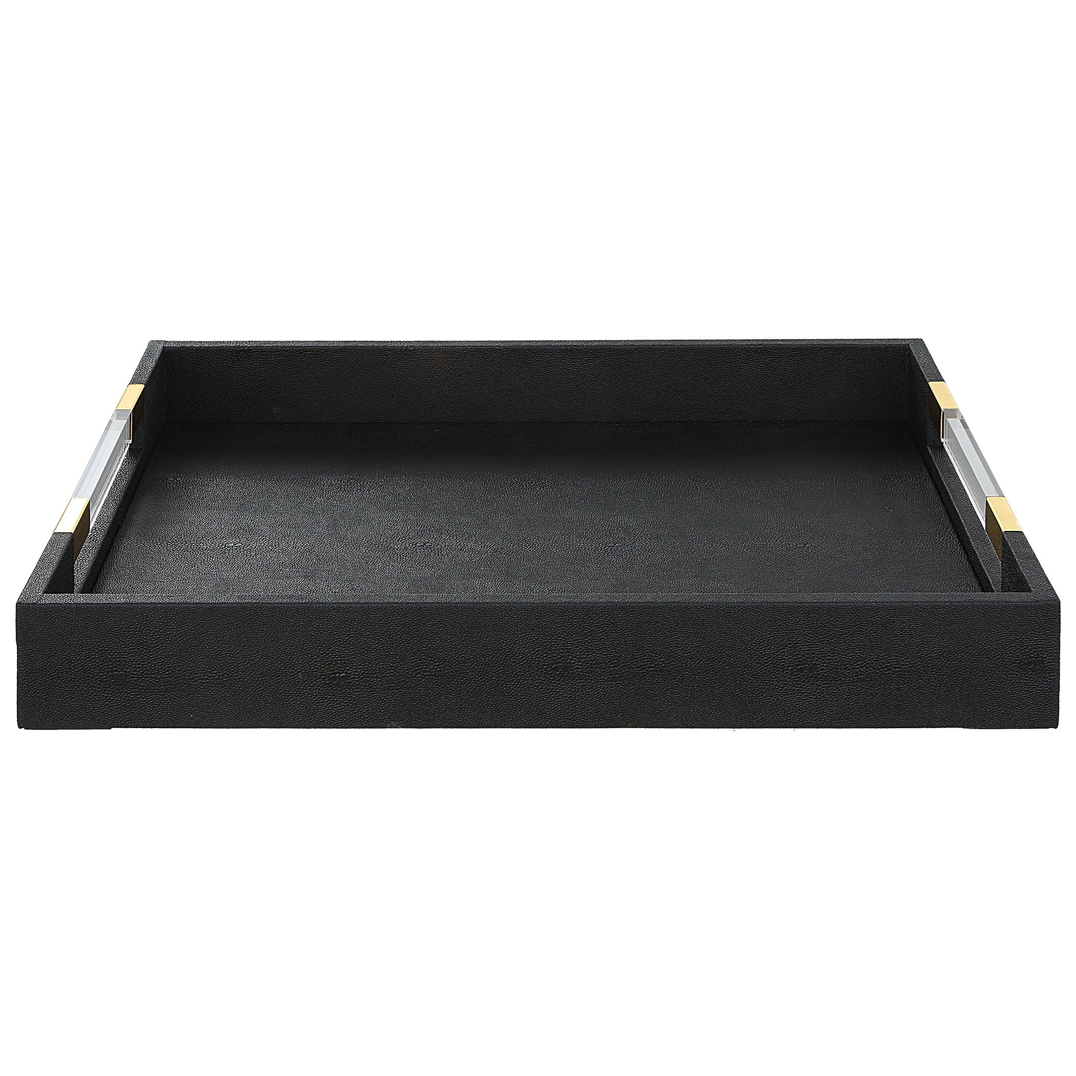 Wessex - Black Shagreen Tray