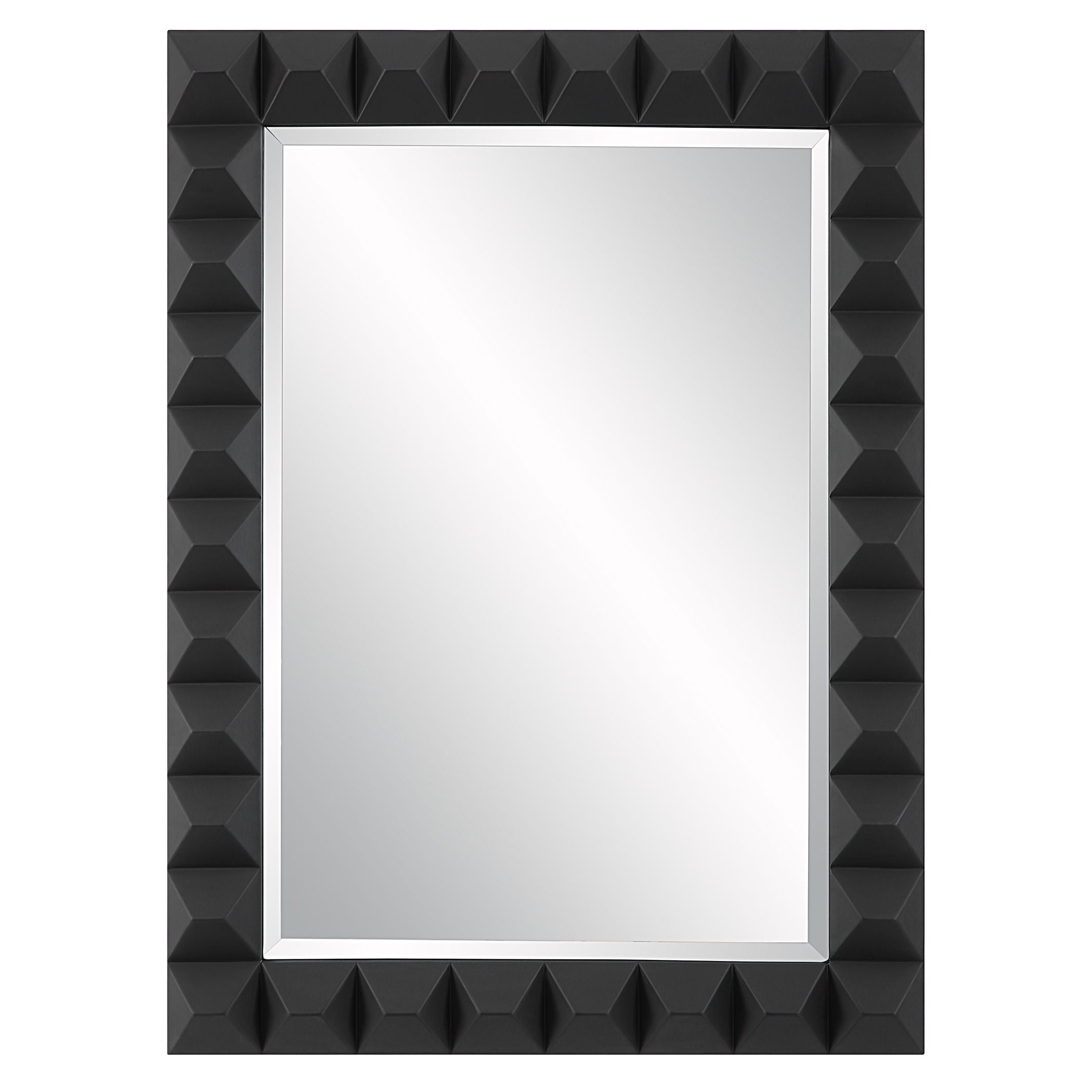 Studded - Mirror - Black