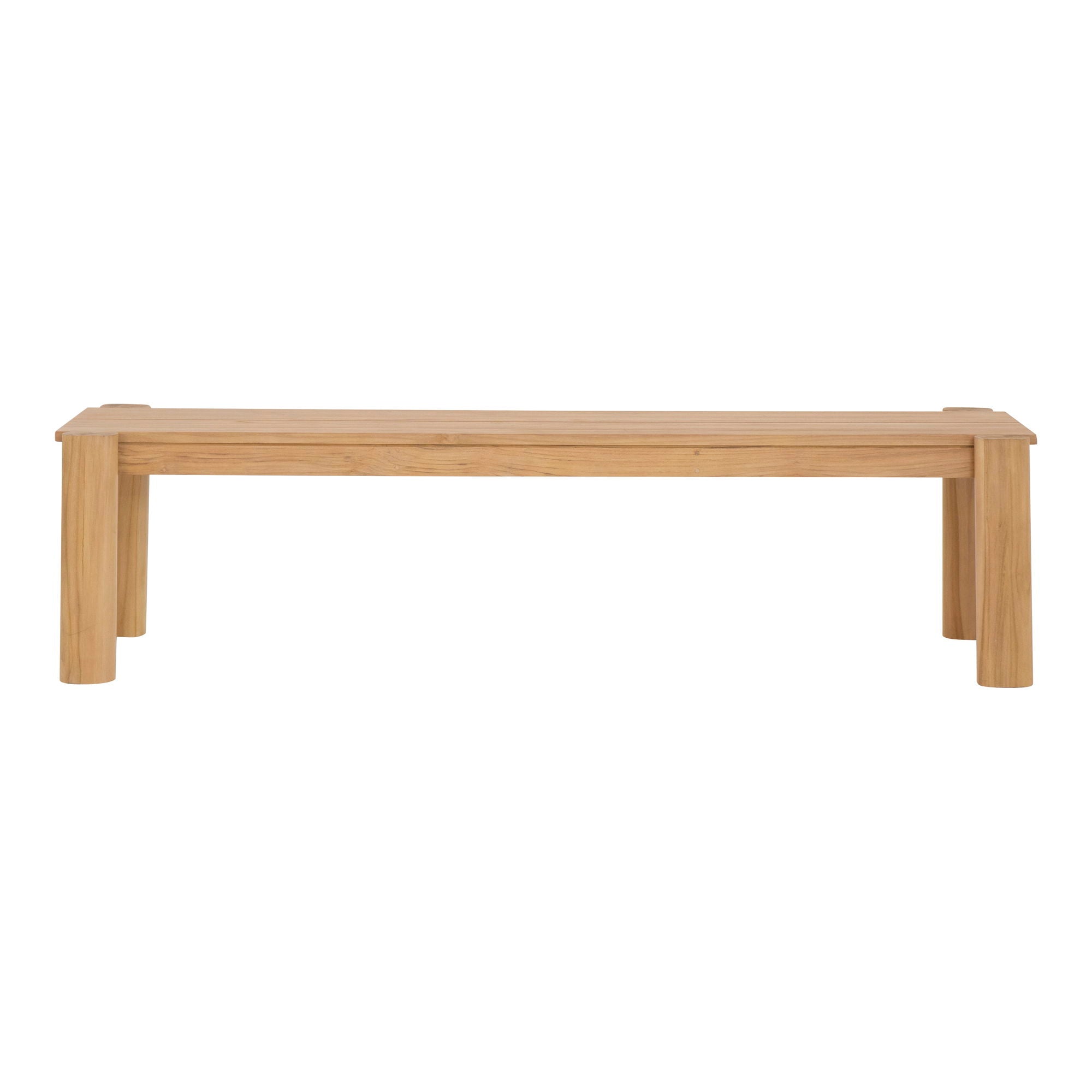 Tempo - Outdoor Dining Bench - Light Brown