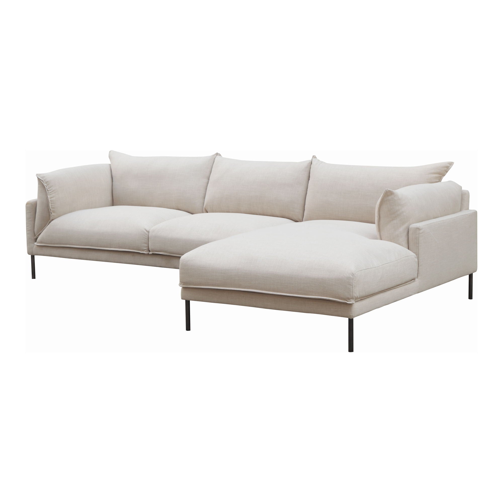 Jamara - Right-Facing Sectional - Beige