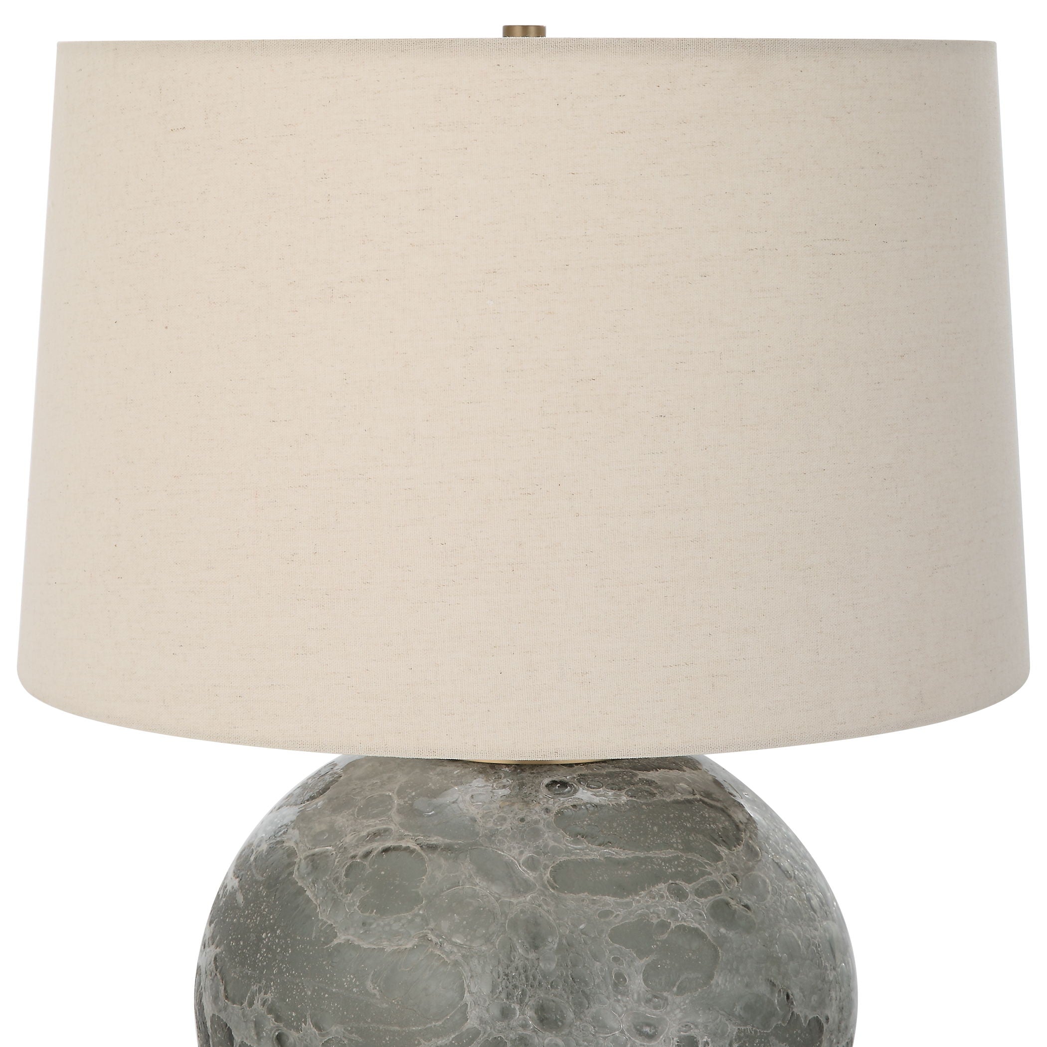 Lunia - Gray Glass Table Lamp