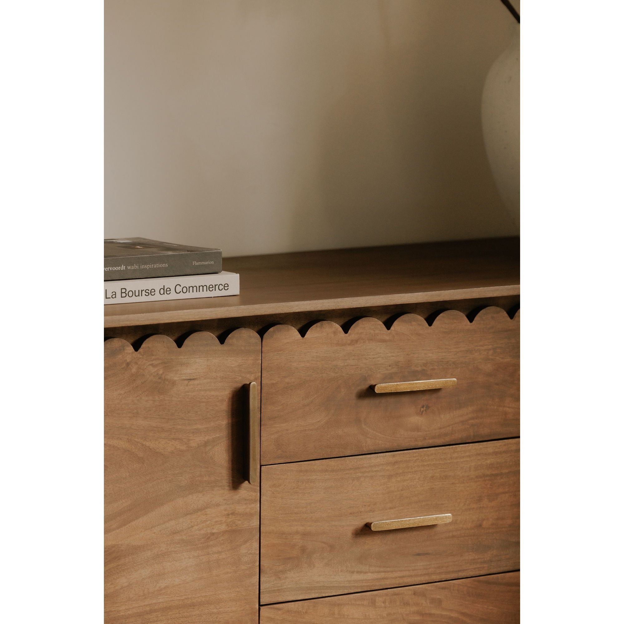 Wiley - 3 Drawer Sideboard - Vintage Brown