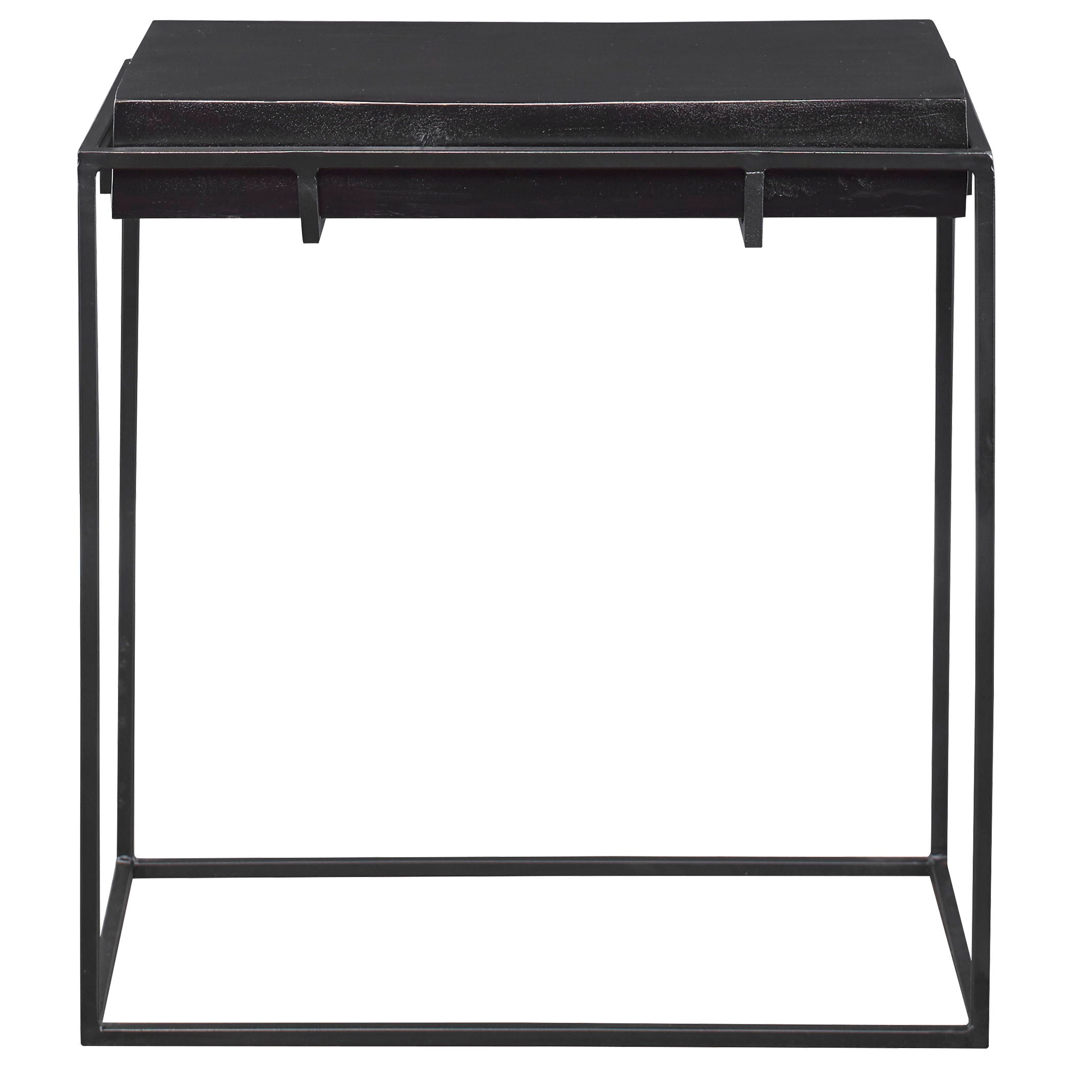 Telone - Modern Side Table - Black
