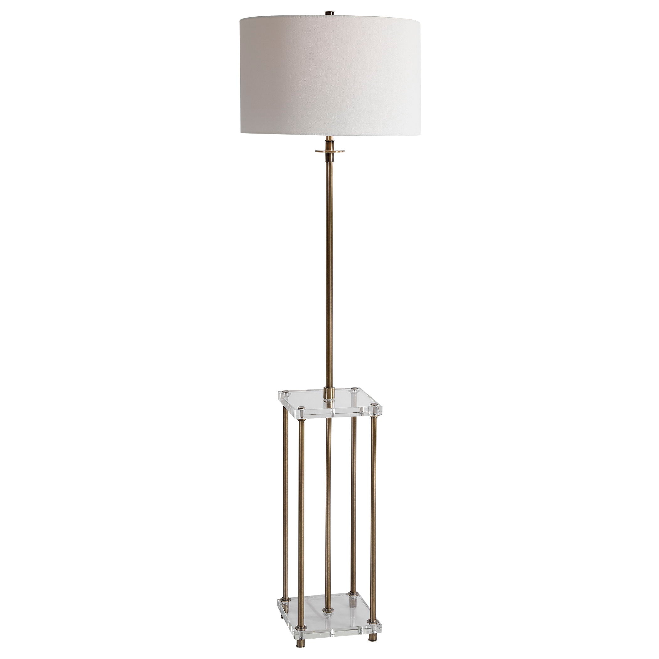 Palladian - Floor Lamp - Antique Brass