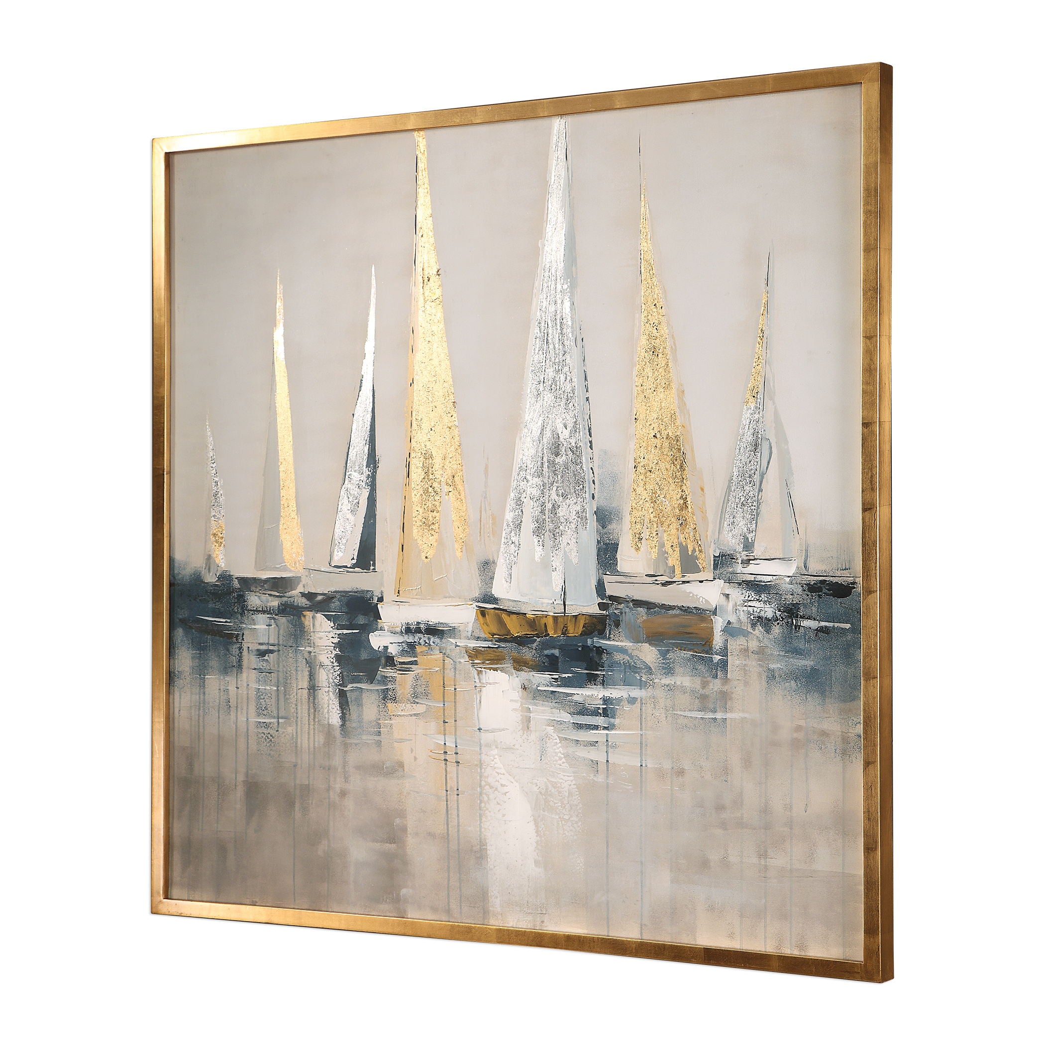 Regatta - Nautical Art - Blue